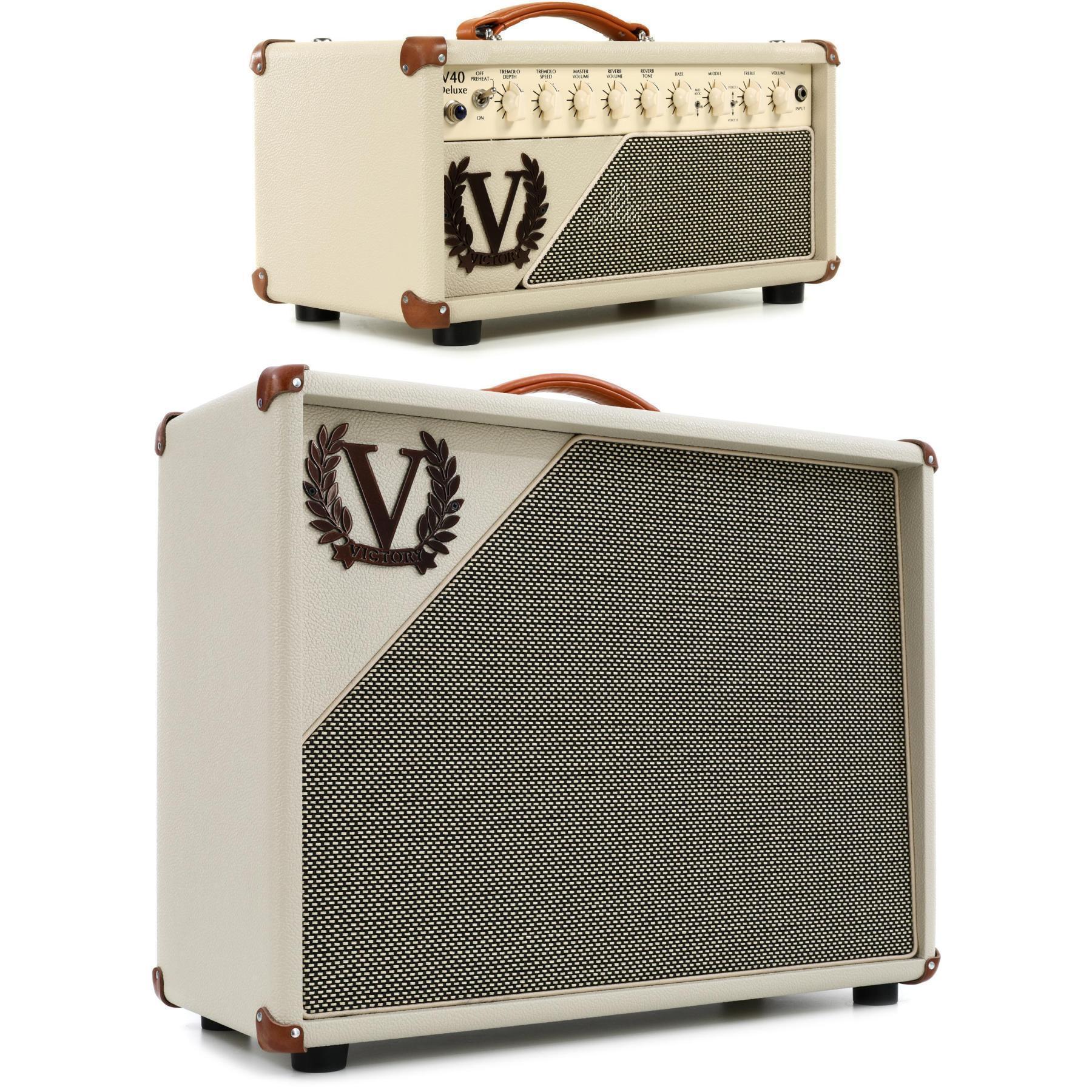 Victory Amplification V40 Deluxe The Duchess 40-watt Guitar Head and 1 x  12