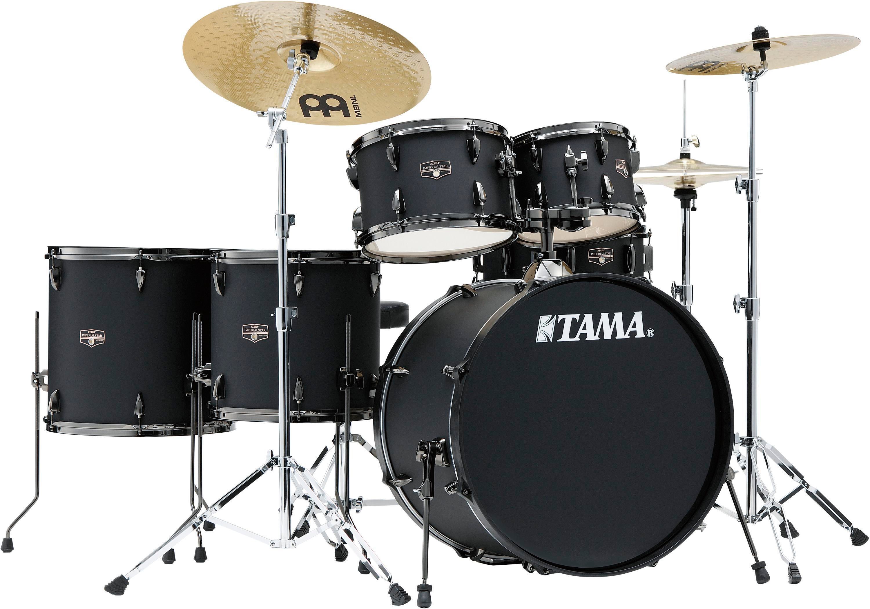 Tama Imperialstar IE62C 6-piece Complete Drum Set with Snare Drum