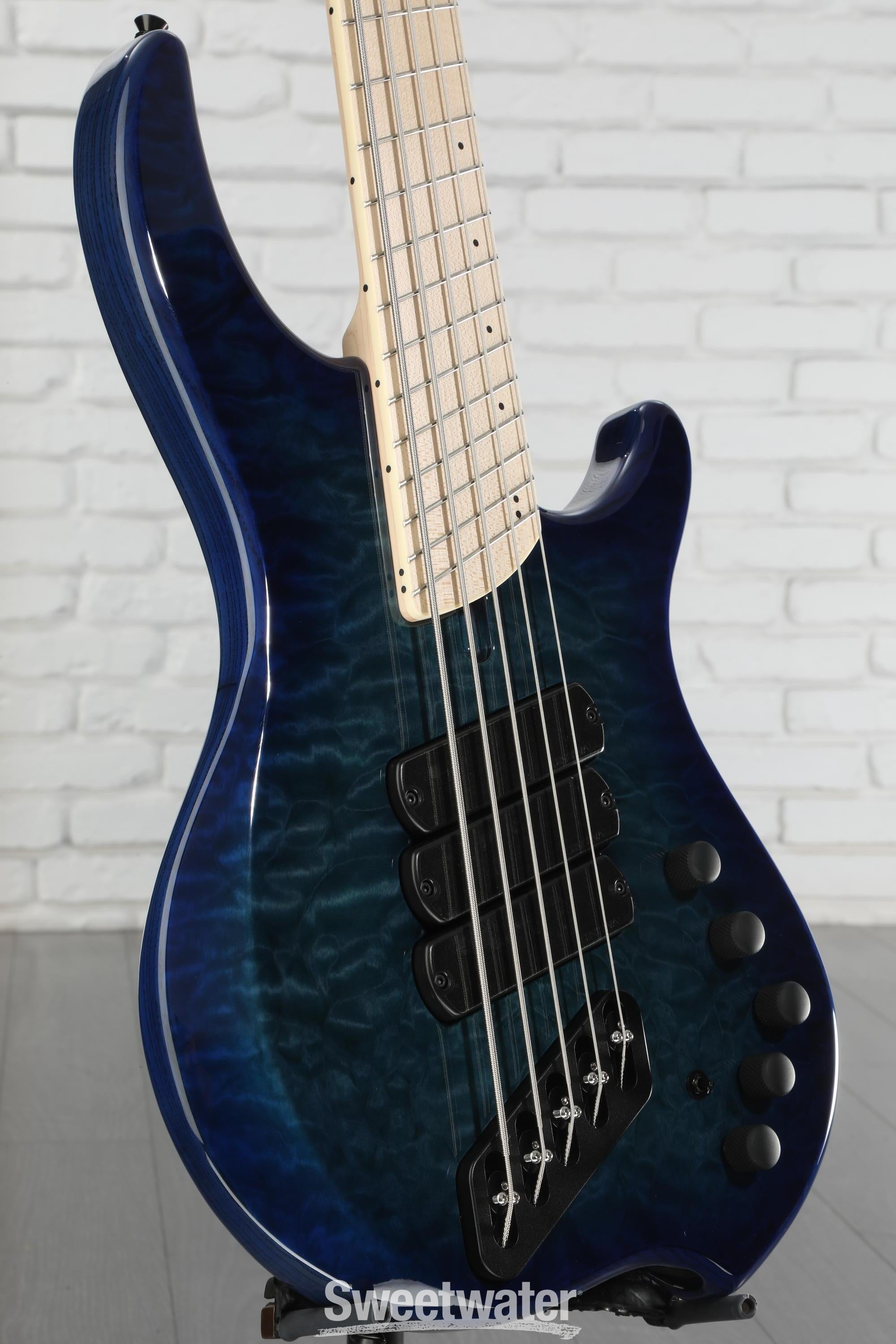 Dingwall Guitars Combustion 5-string Electric Bass - Indigo