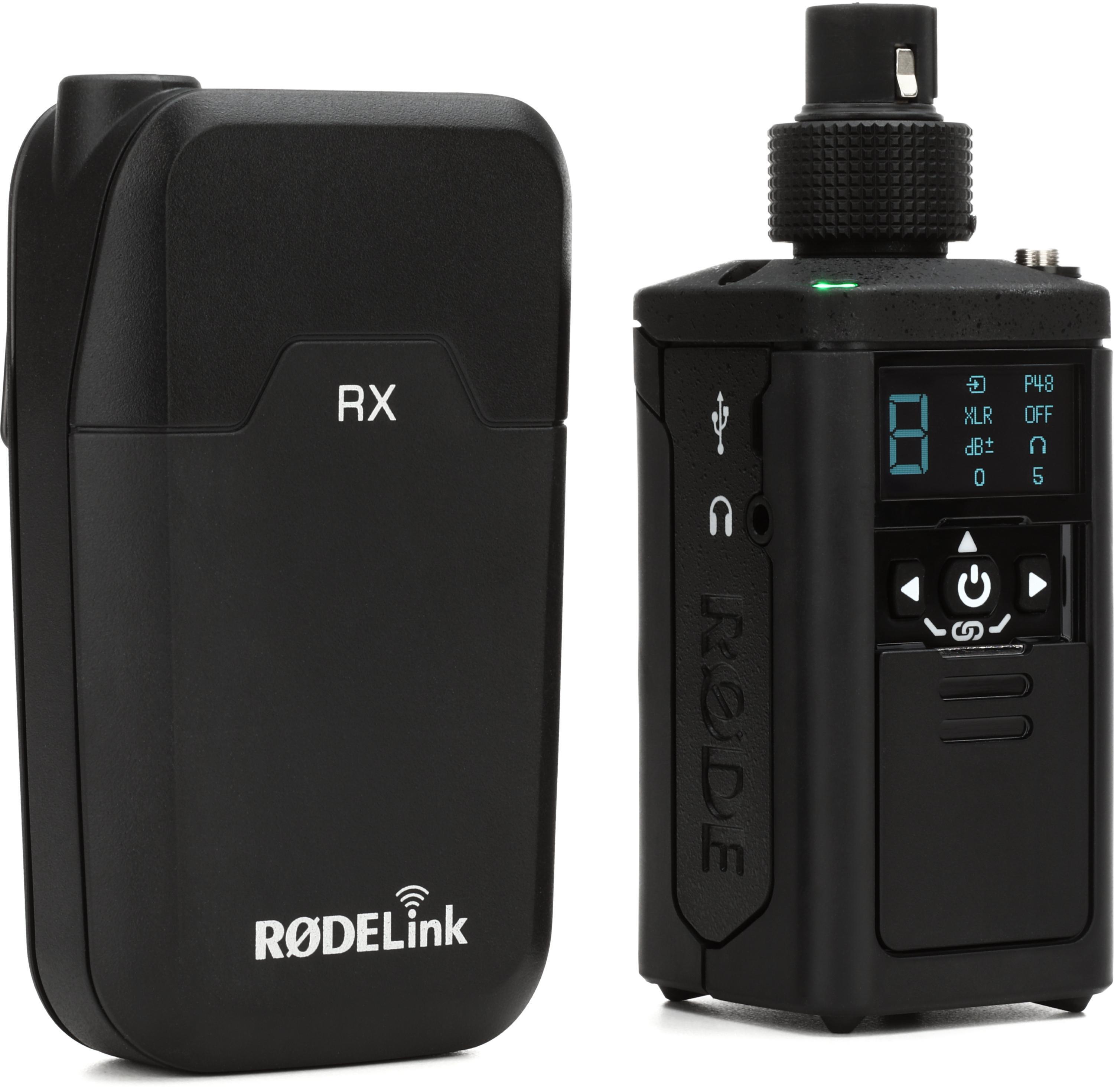 Rode RodeLink Newsshooter Kit Camera-Mount Wireless Plug-on XLR