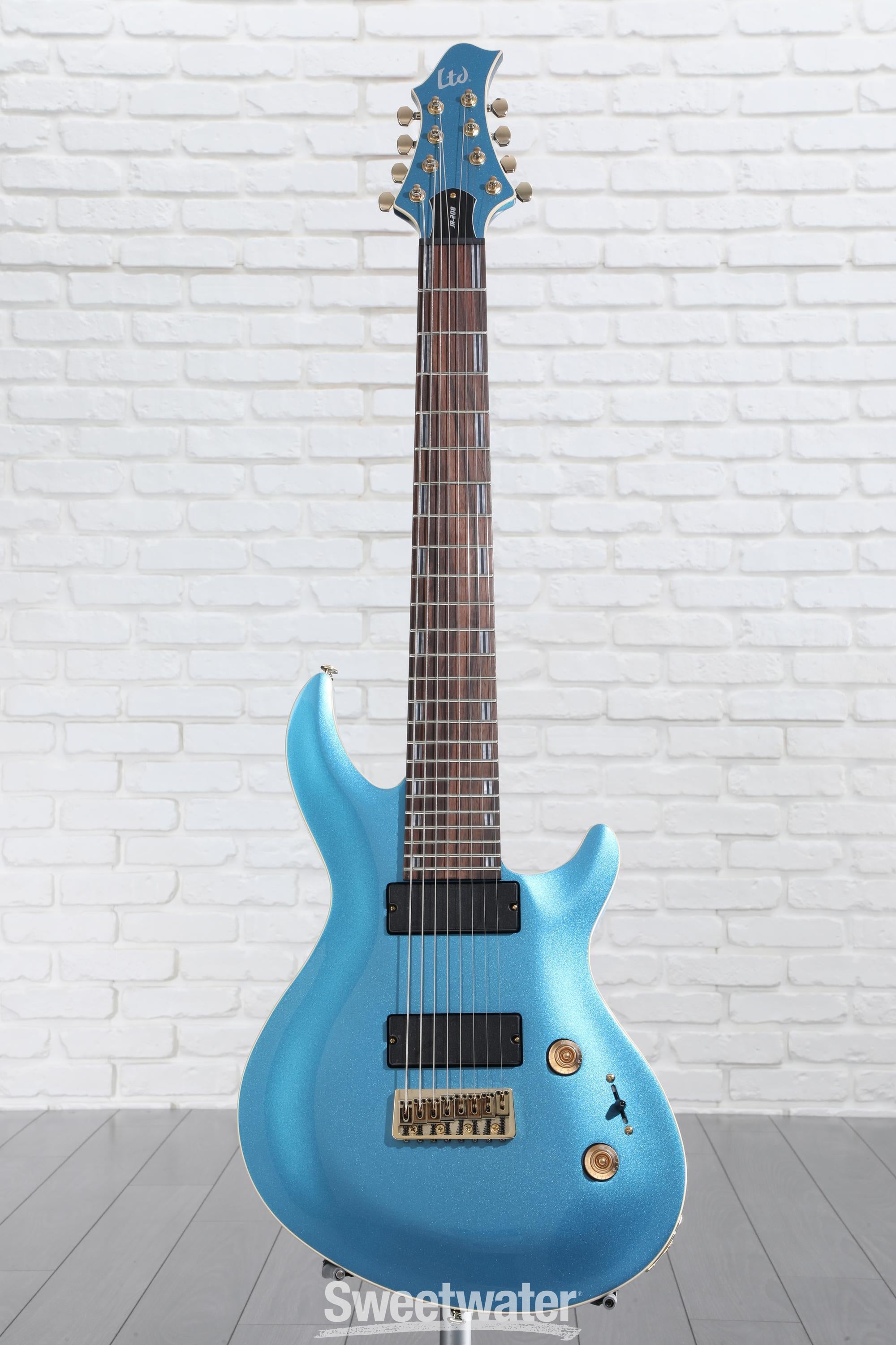 ESP LTD Javier Reyes JR-208 - Pelham Blue