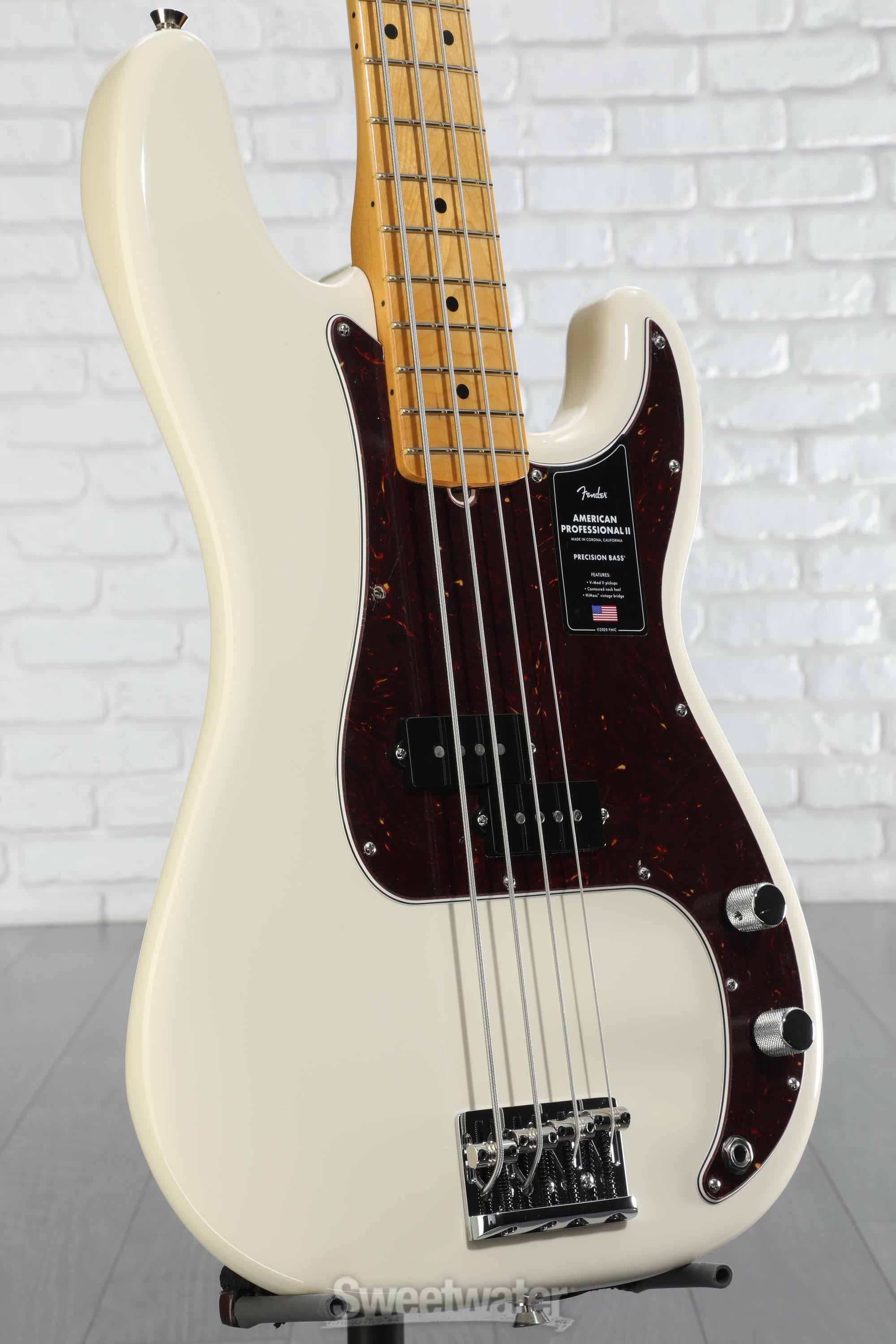 Fender Precision Bass アイボリー Amazon.com: Fender American Performer Precision Bass, Arctic