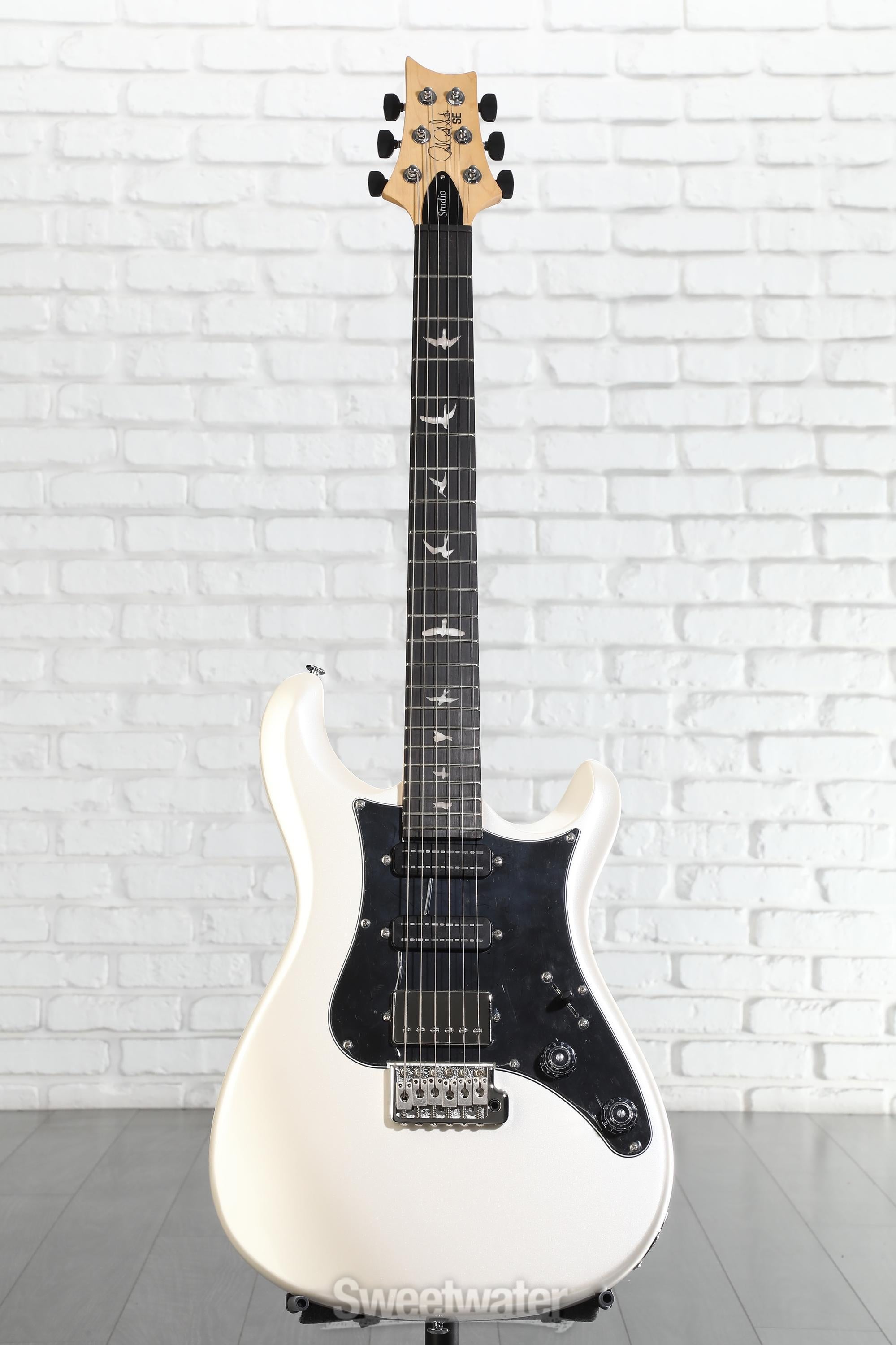 PRS SE Studio Standard Electric Guitar - Pearl White | Sweetwater