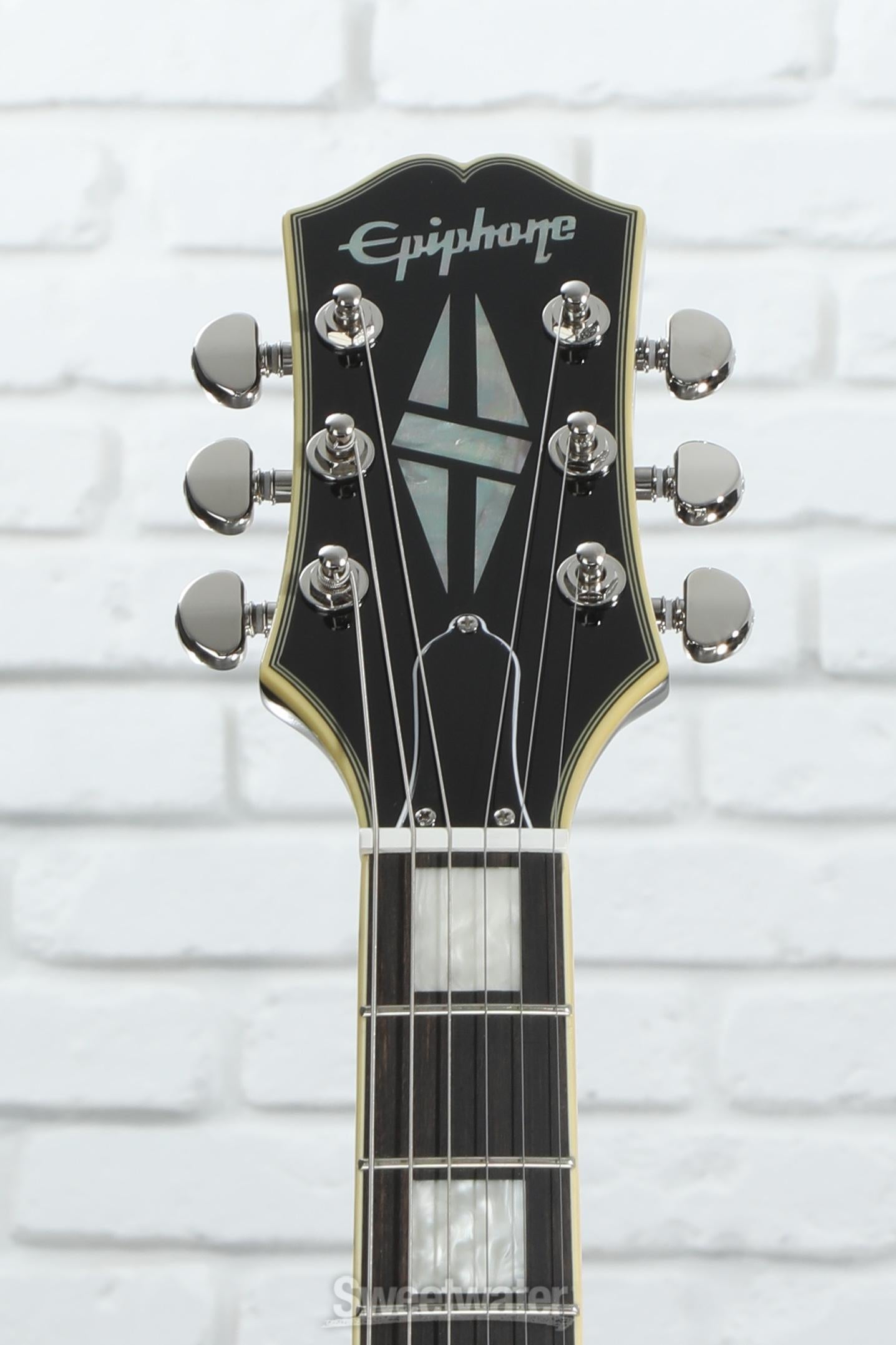 Epiphone Shinichi Ubukata ES-355 Custom Bigsby ver.02 Ebony