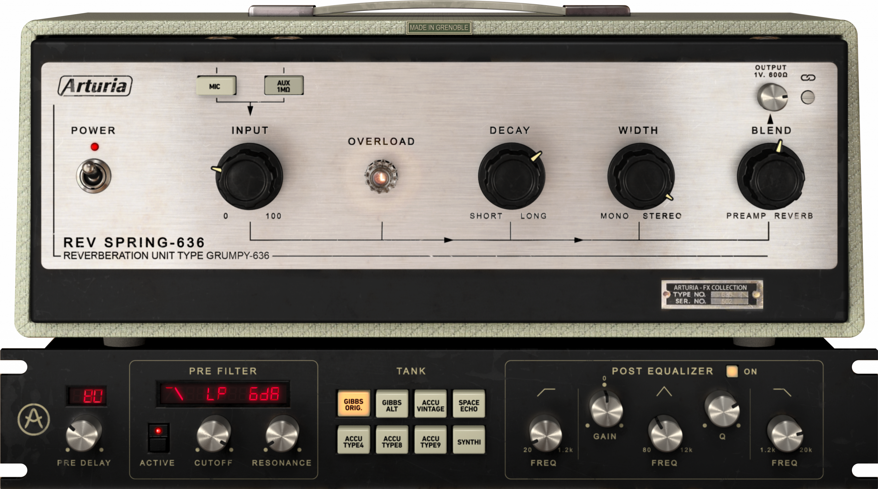 Arturia Spring-636 Reverb Plug-in | Sweetwater