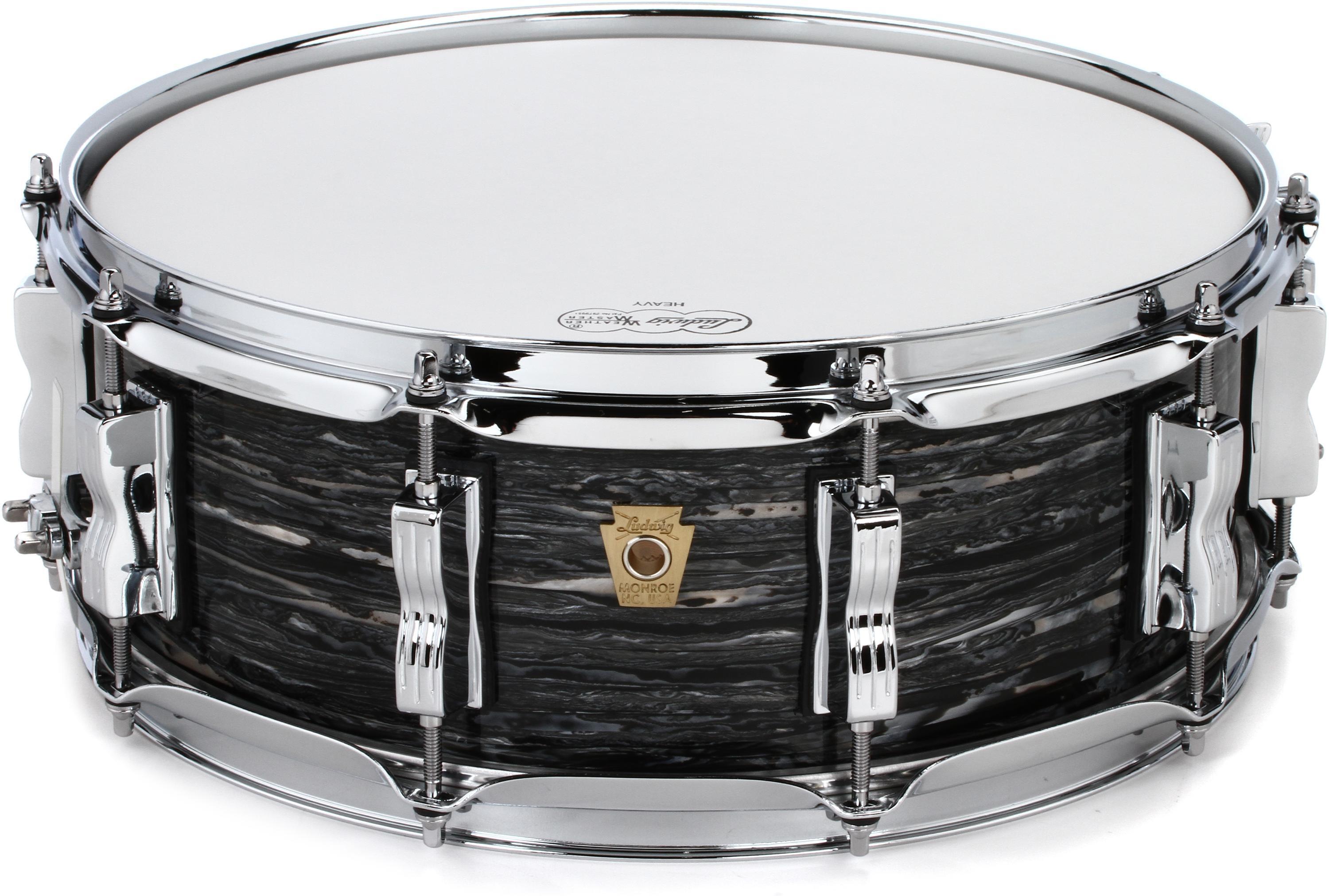 Ludwig Classic Maple Snare Drum - 5 x 14 inch - Vintage Black