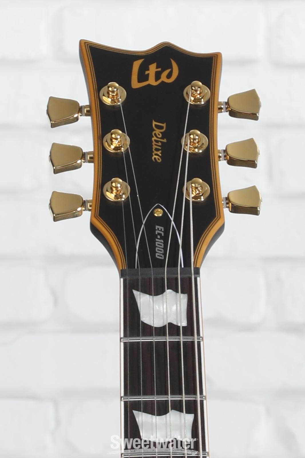 ESP LTD EC-1000 Left-handed Electric Guitar - Vintage Black