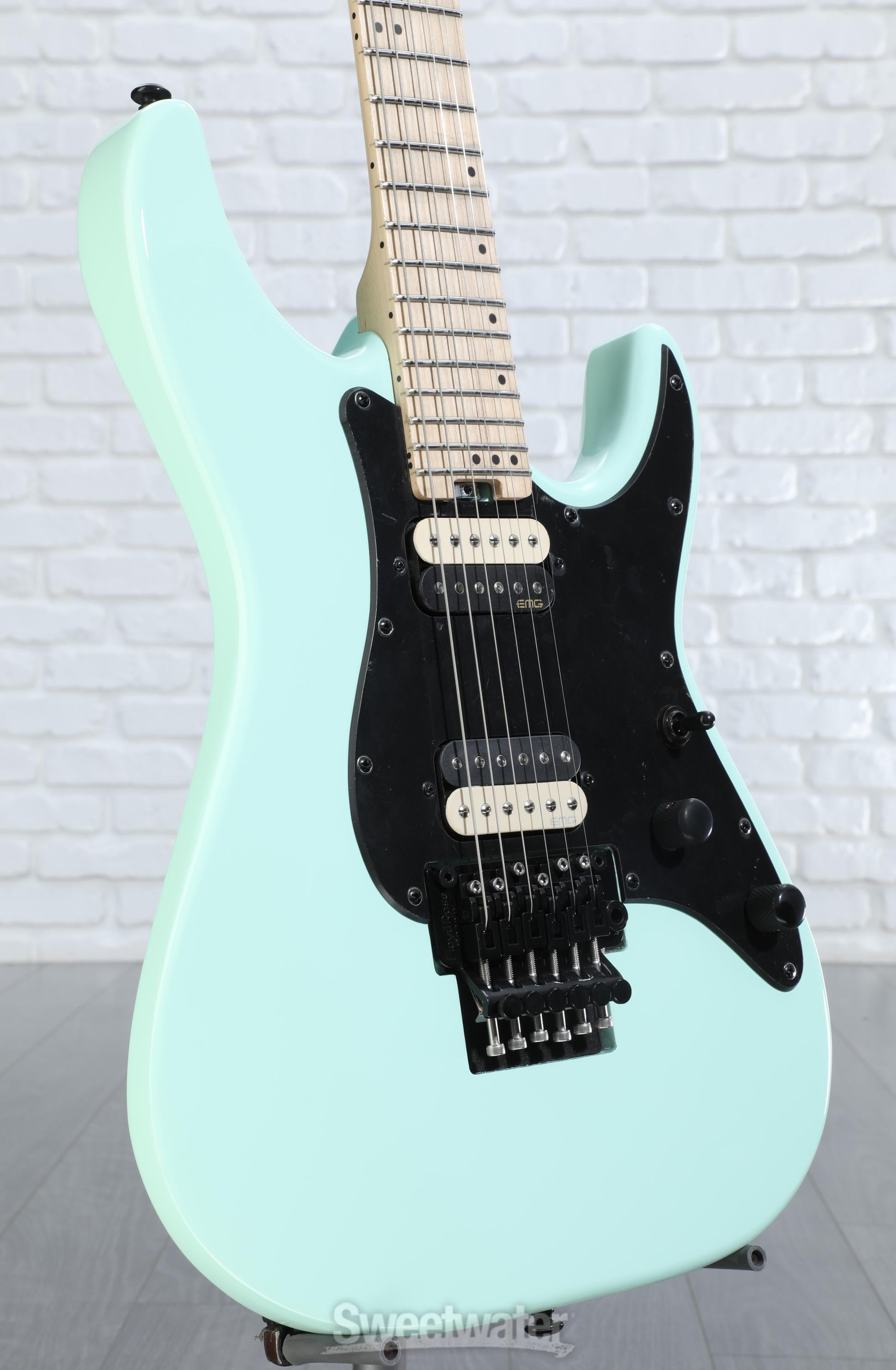 Schecter Sun Valley Super Shredder FR - Sea Foam Green
