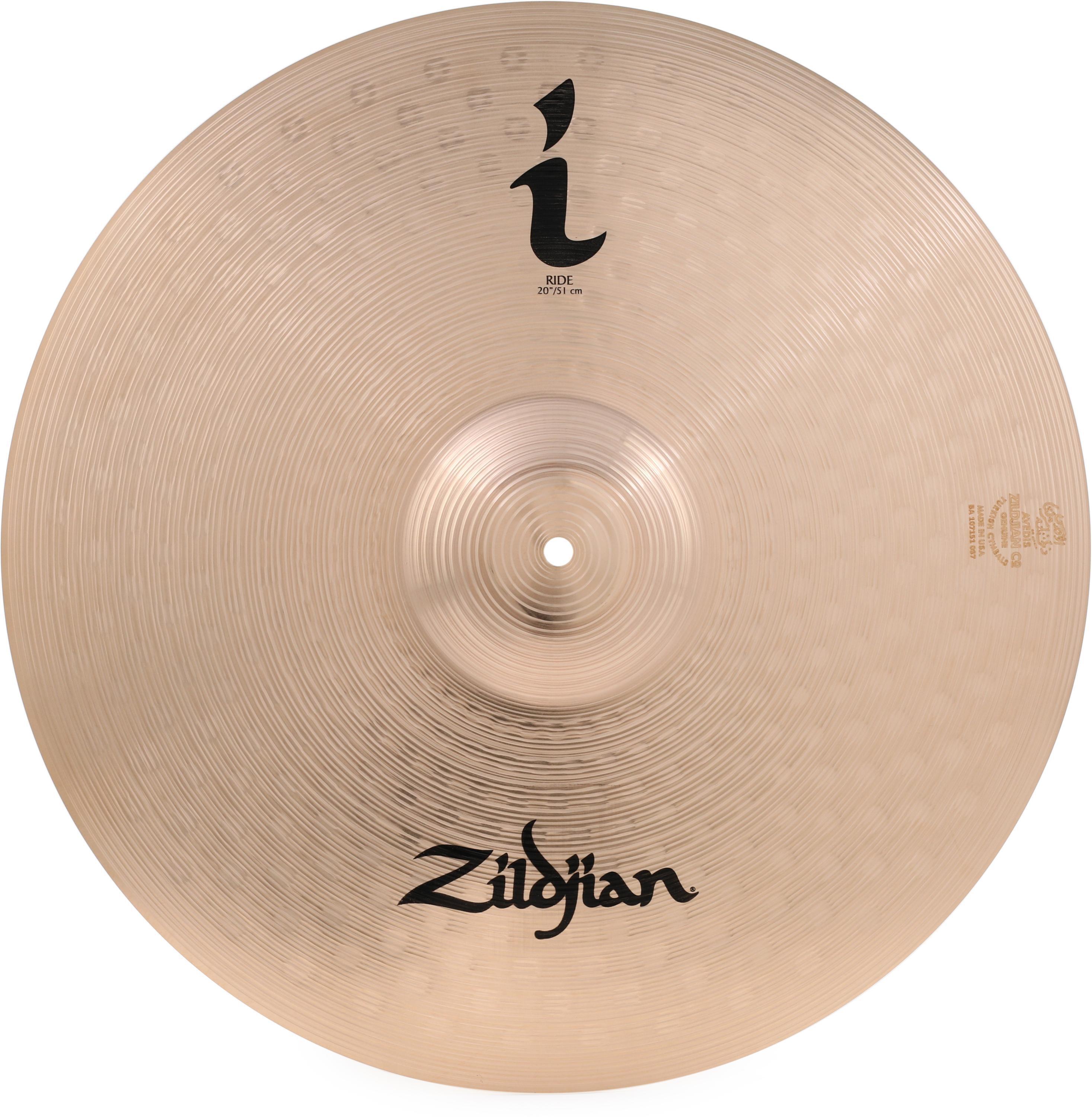 Zildjian 20 inch I Series Ride Cymbal | Sweetwater