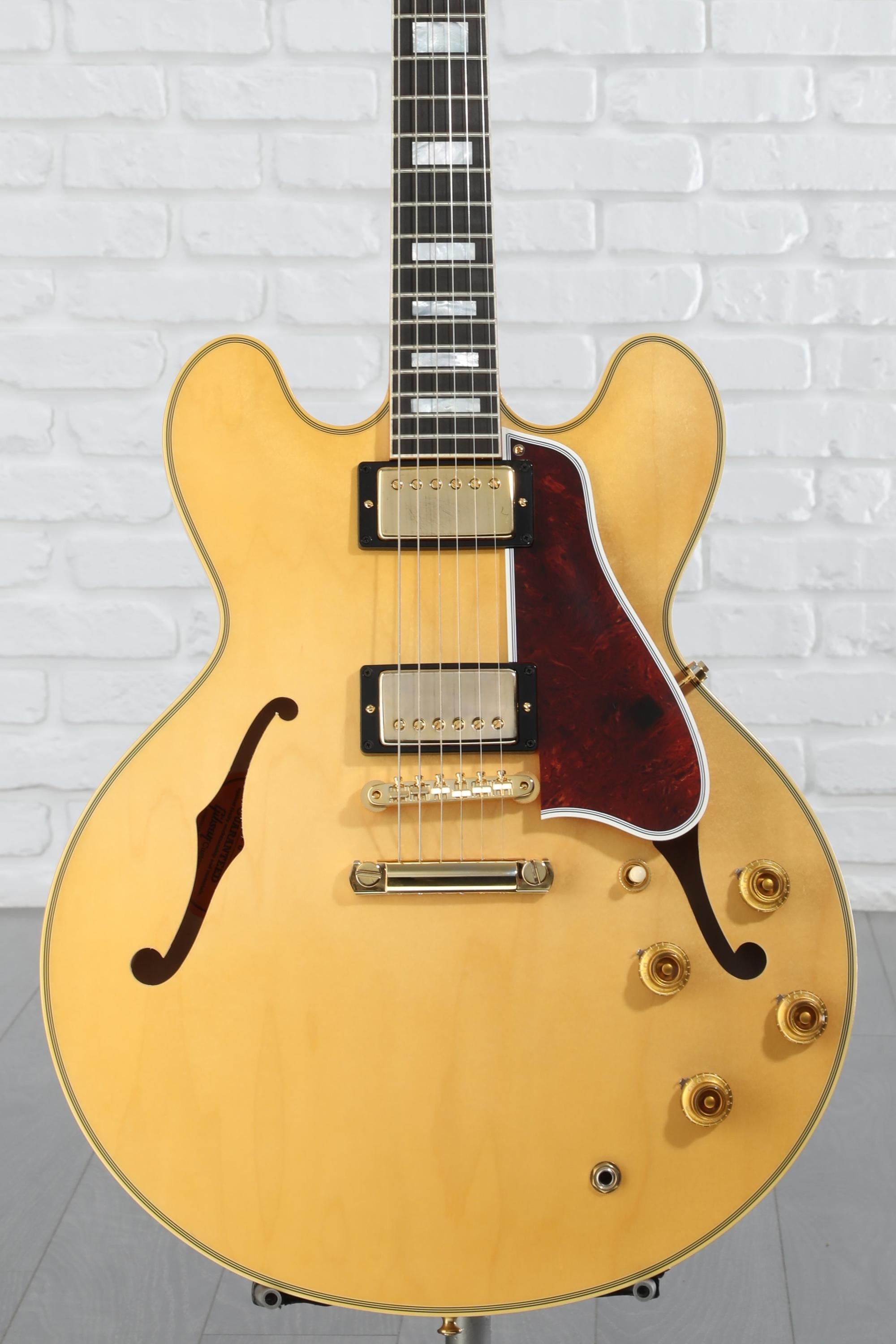 ギター Gibson Custom Shop ES-355 Stopbar 2009 Gibson Custom 1959 ES-355 Reissue Stop Bar Semi-hollowbody