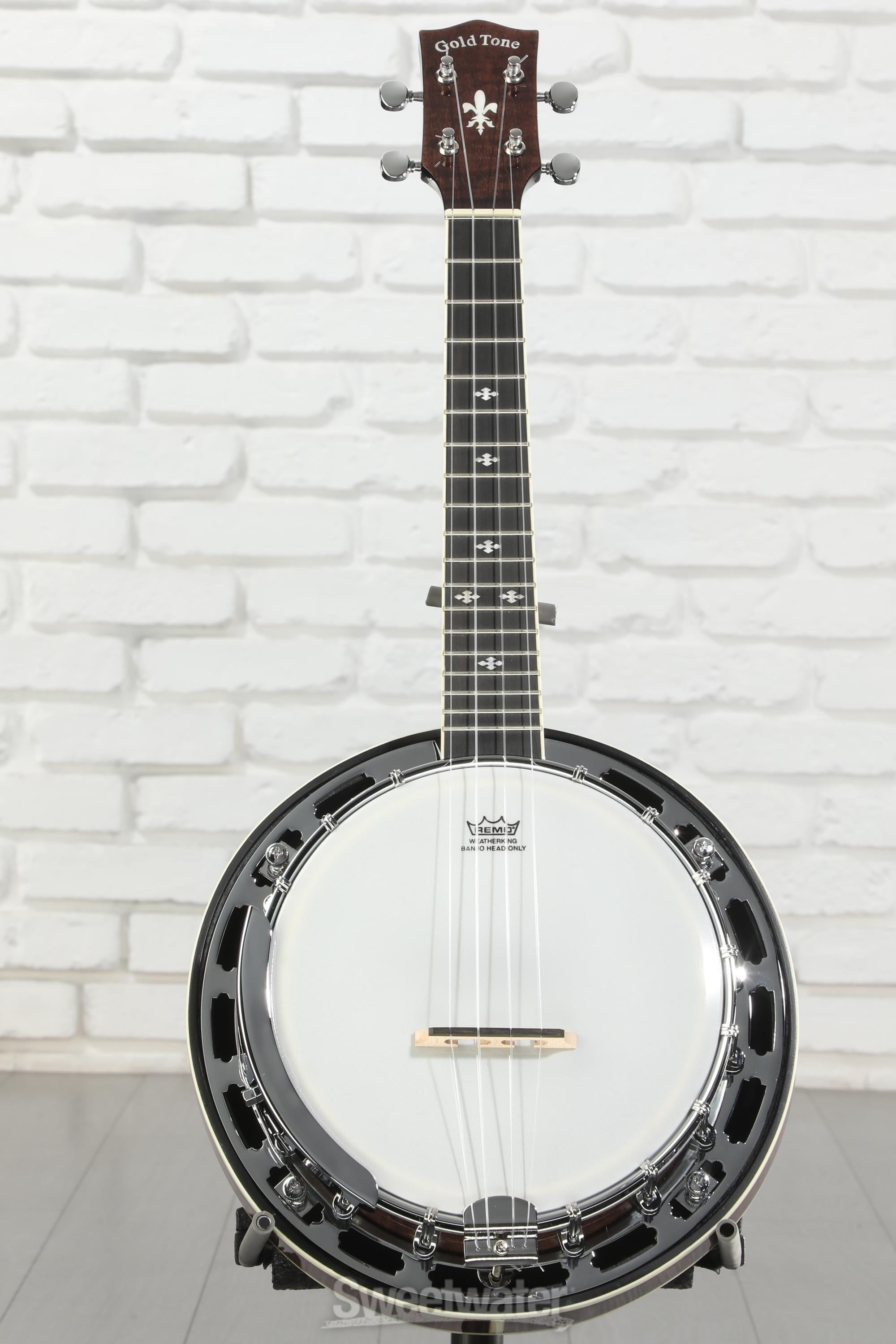 Gold Tone Mastertone Banjolele-DLX Concert-scale Resonator Banjo
