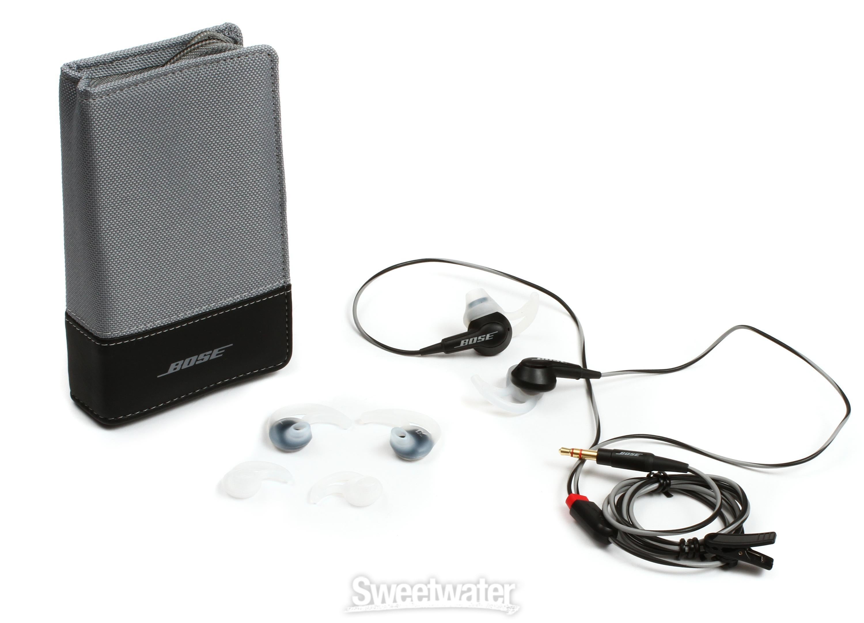 Bose SoundTrue In-ear Headphones - Black | Sweetwater