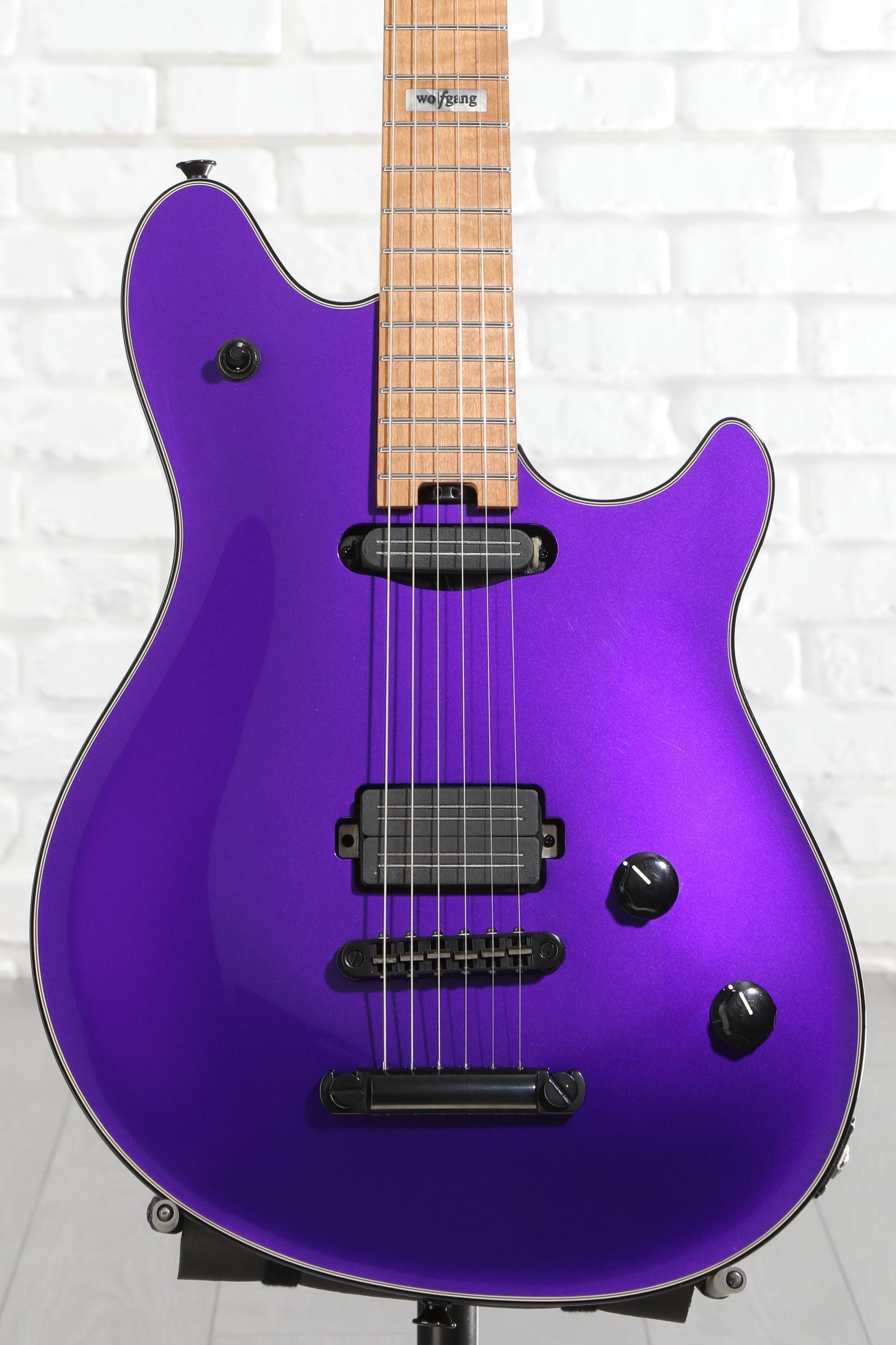 EVH Custom Shop Wolfgang HS Electric Guitar - Purple Metallic