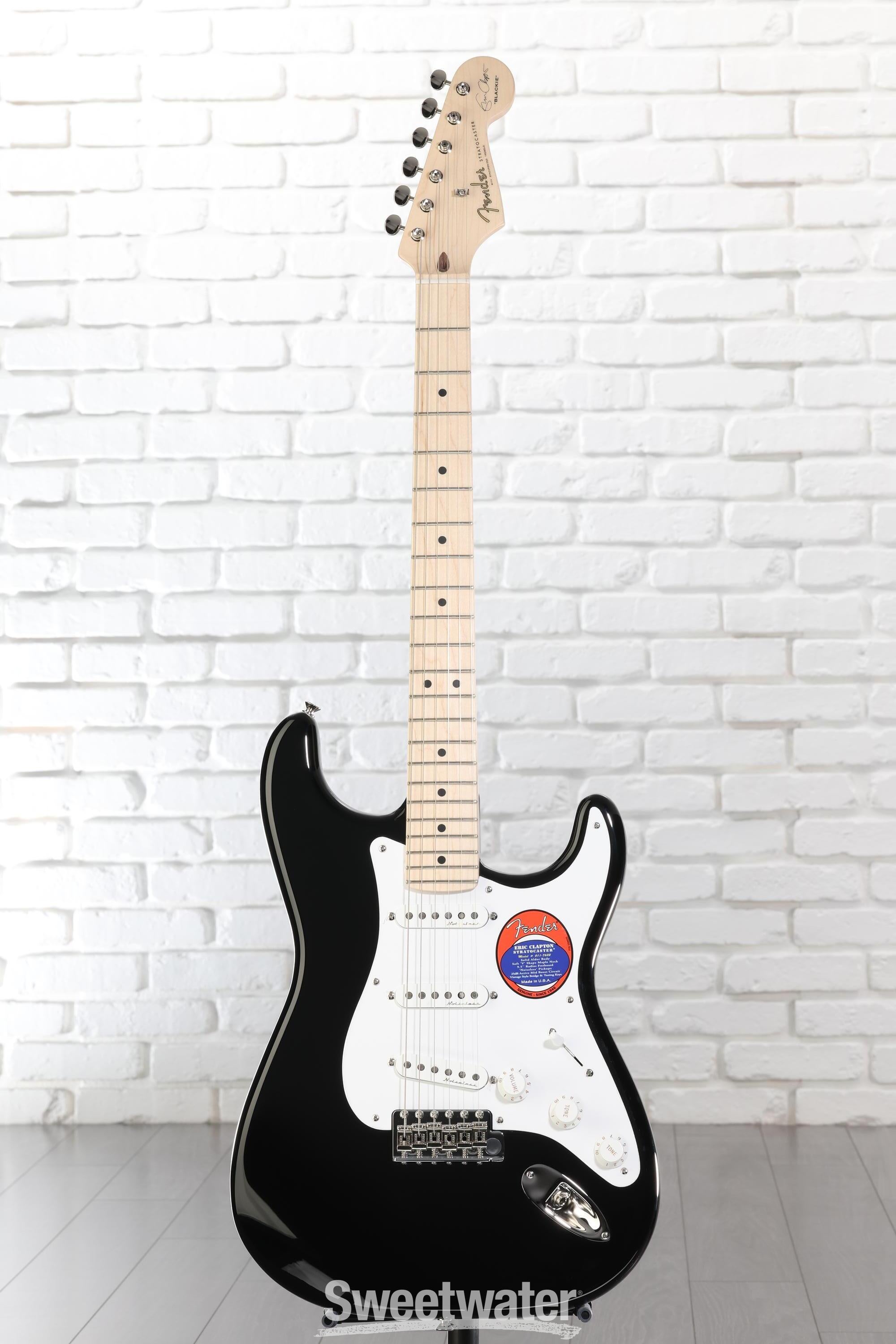 Fender Eric Clapton Stratocaster - Black with Maple Fingerboard