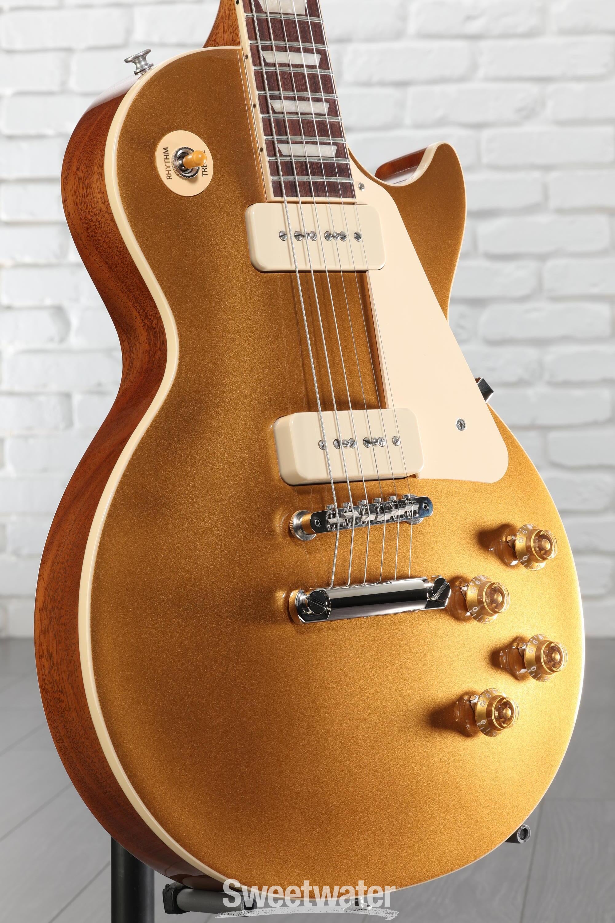 Gibson Les Paul Gold Top P90超美品♪ Gibson Les Paul Standard '50s P90 Electric Guitar - Gold Top