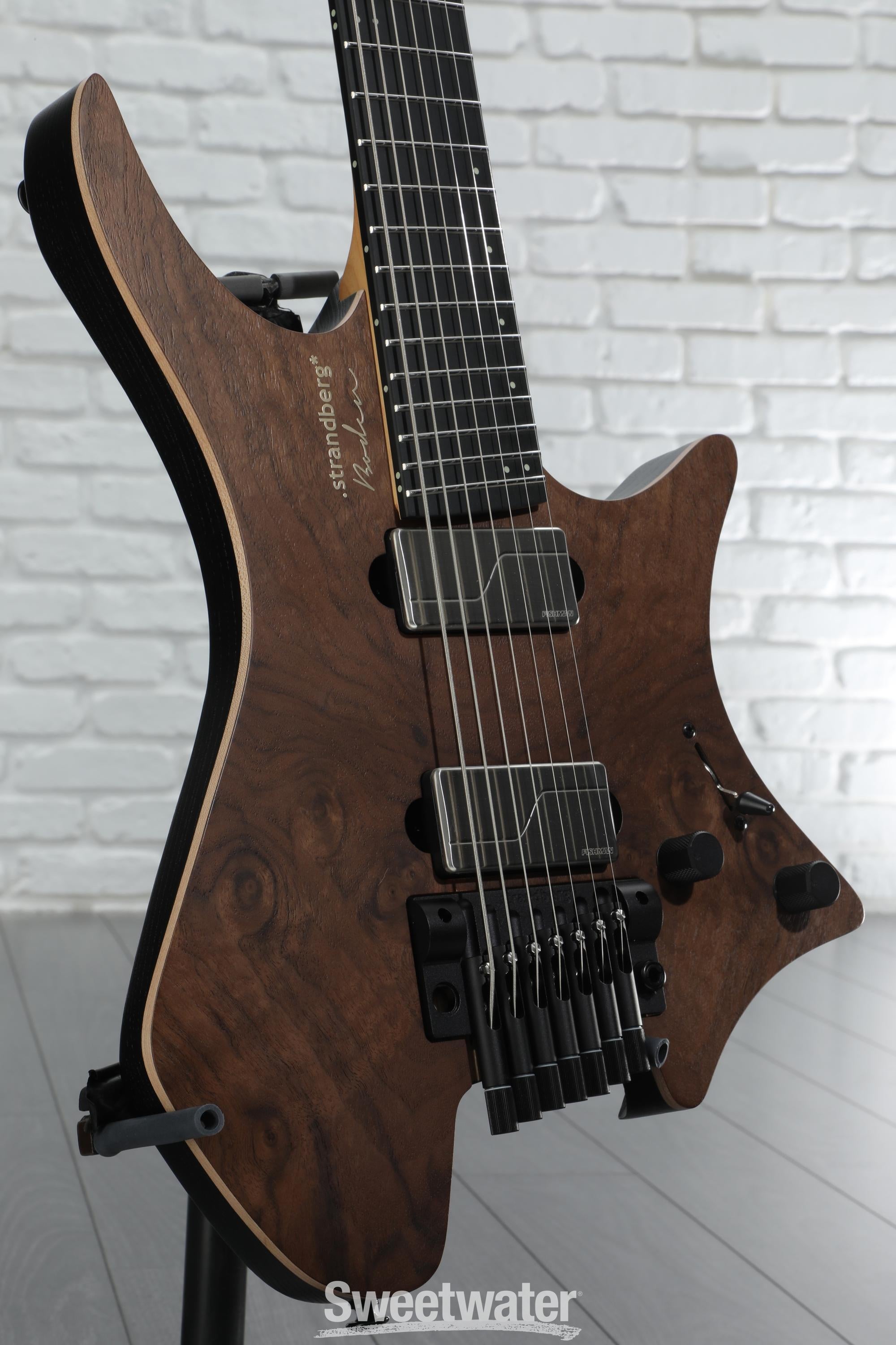Strandberg Boden Prog NX 7 Electric Guitar - Natural Walnut