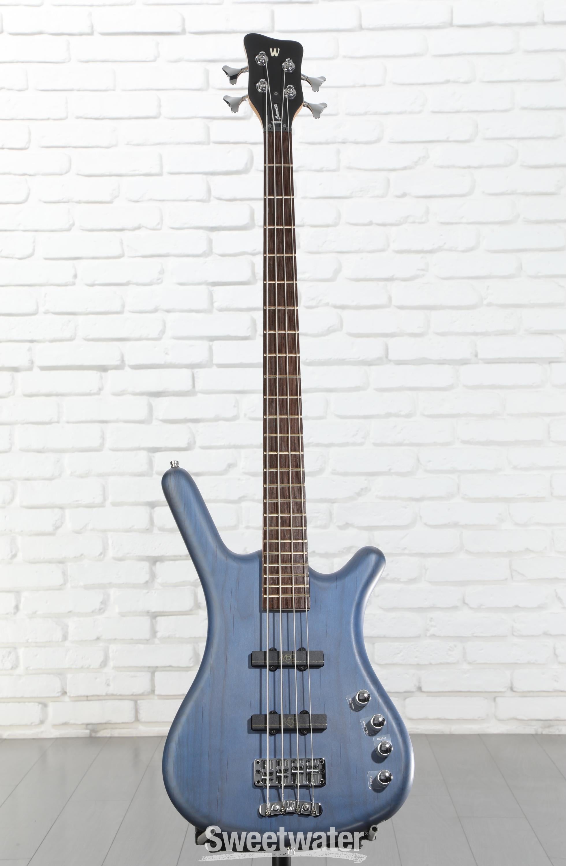 Warwick RockBass Corvette Basic Bass Guitar - Ocean Blue