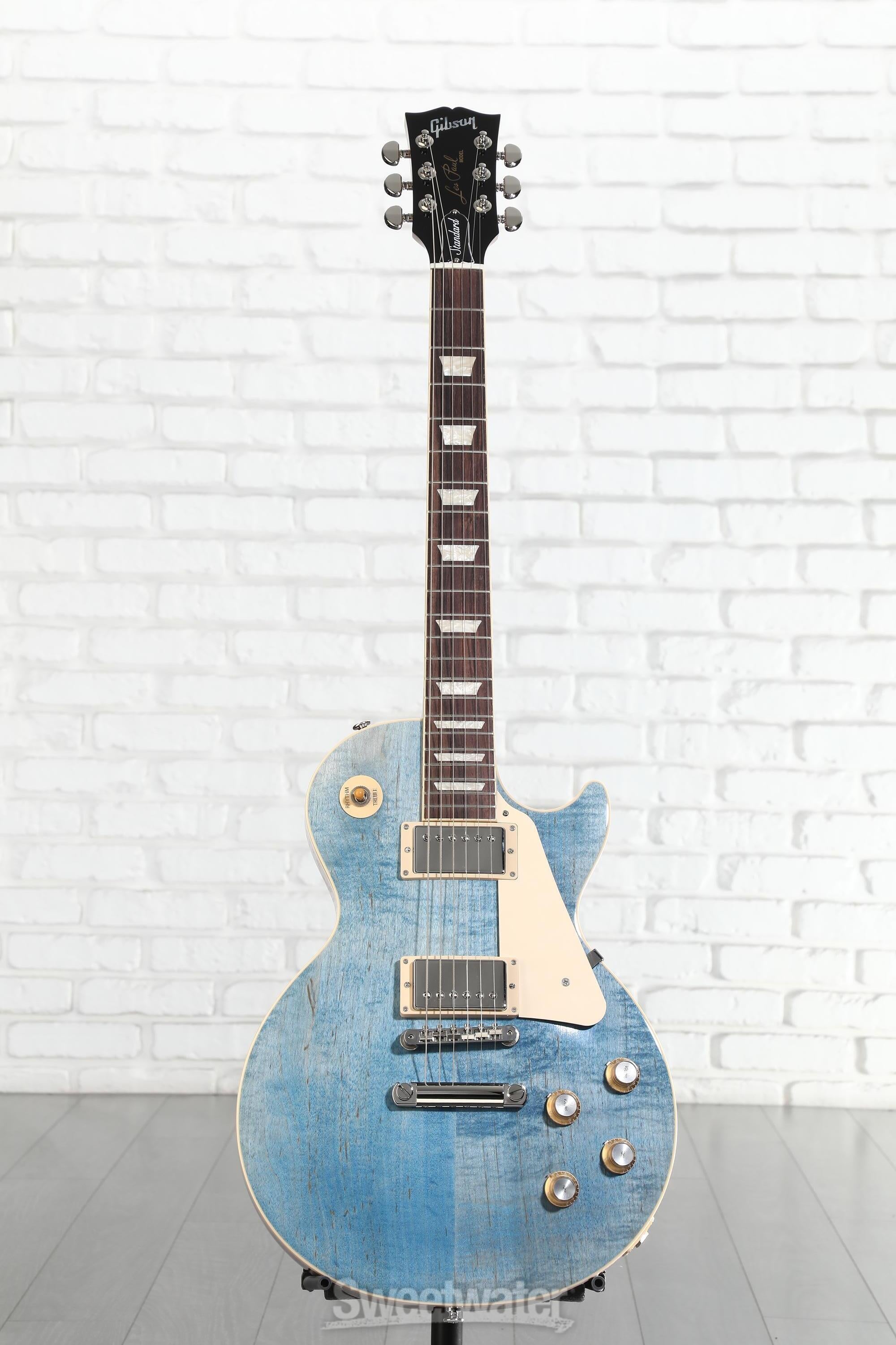 Gibson Les Paul Standard '60s Figured Top Electric Guitar - Ocean