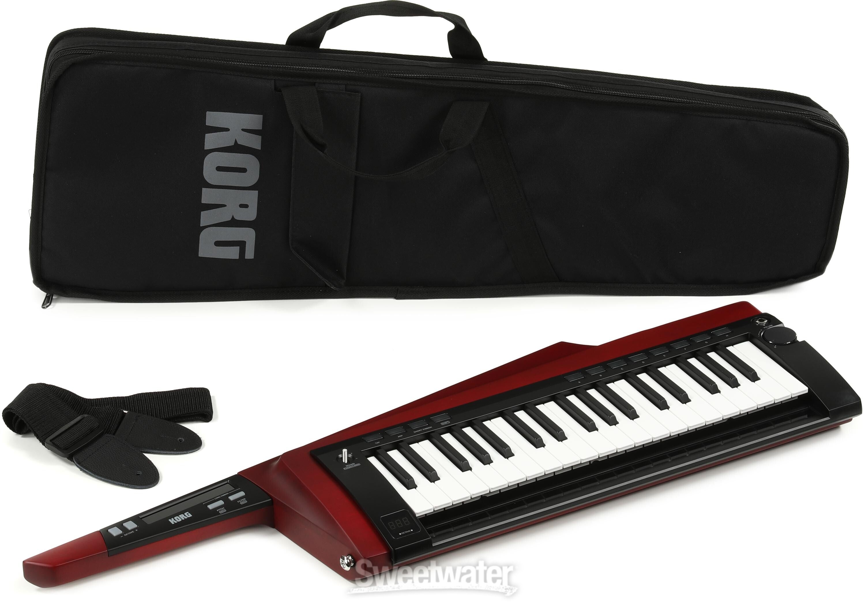 Korg RK-100S2 37-key Keytar (Red) Reviews | Sweetwater