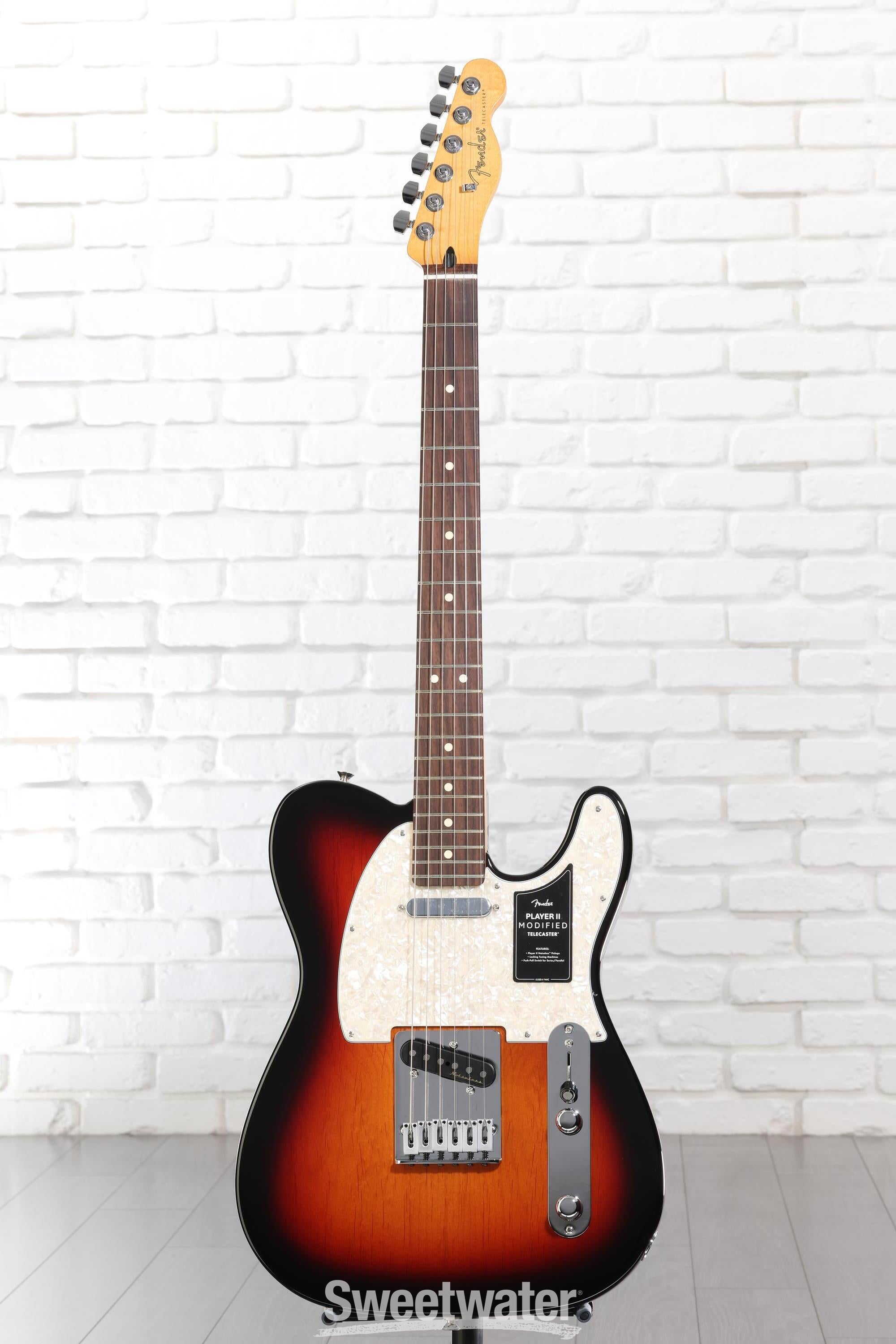 Fender Player II Modified Telecaster Electric Guitar - 3-tone