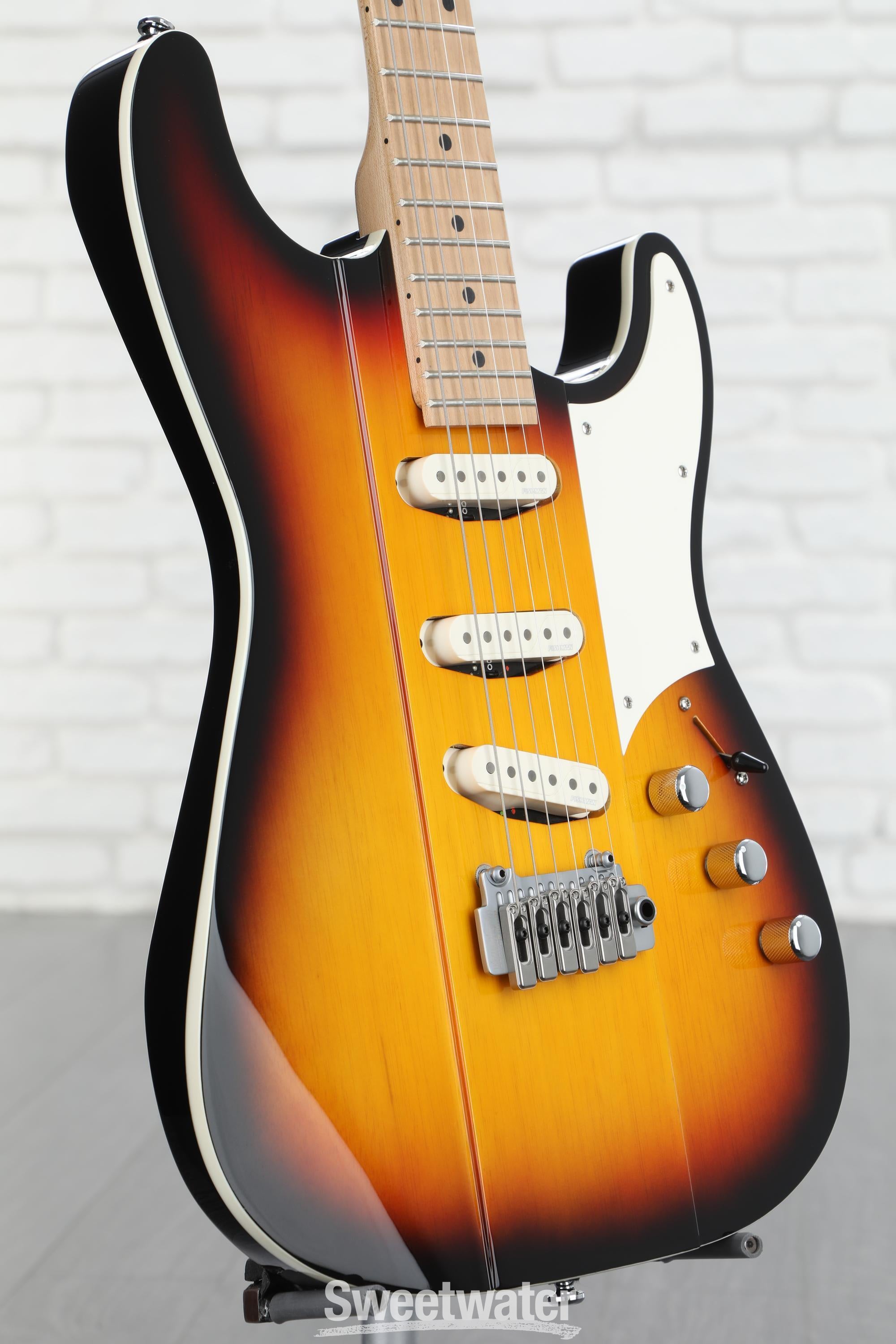 Photo of Reverend Greg Koch Signature Gristle ST Electric Solidbody Guitar - 3-tone Burst