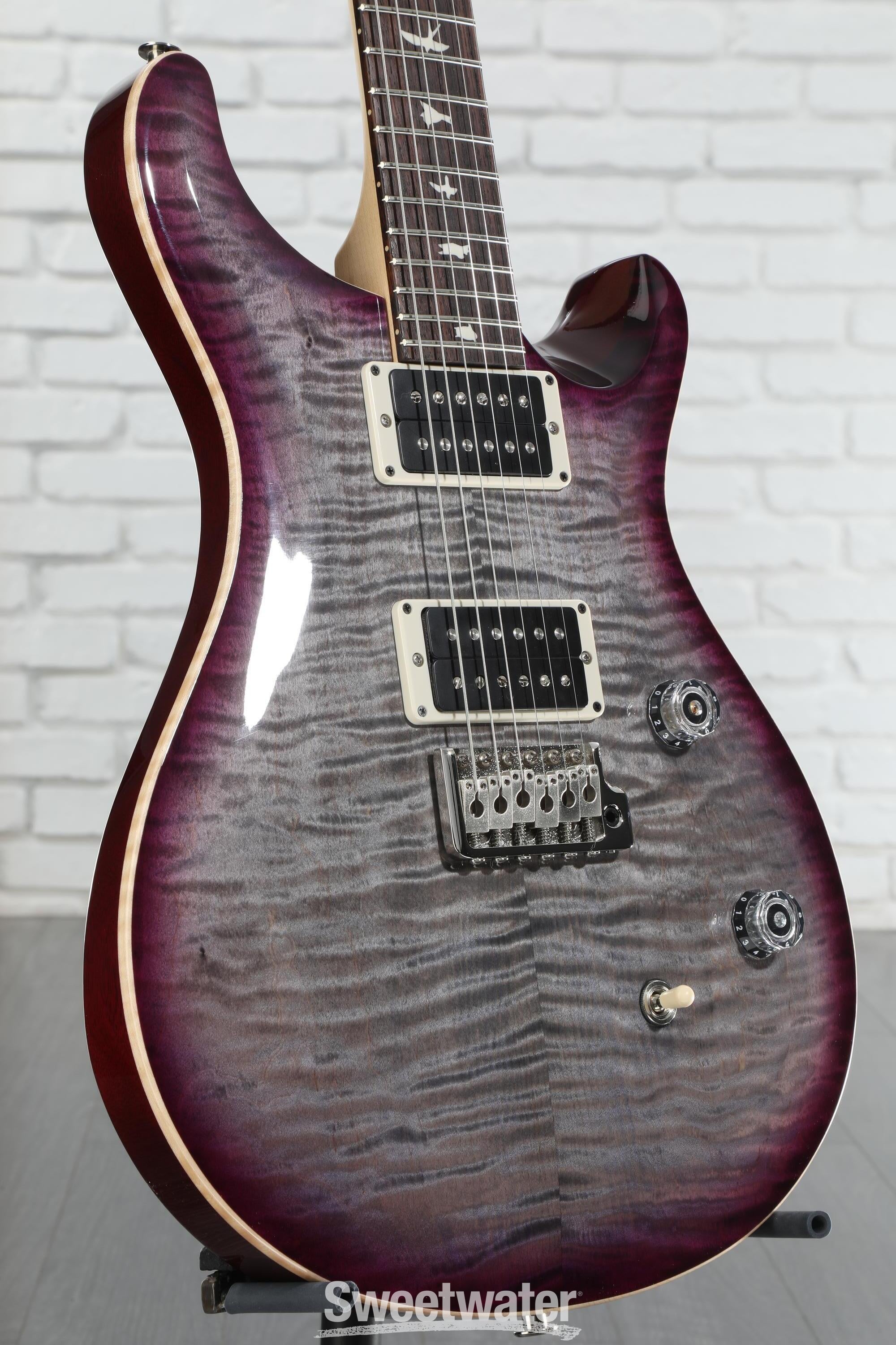 PRS CE24 Maple Top 塗りつぶしBLACK、95年製傷多め鳴良し ギター