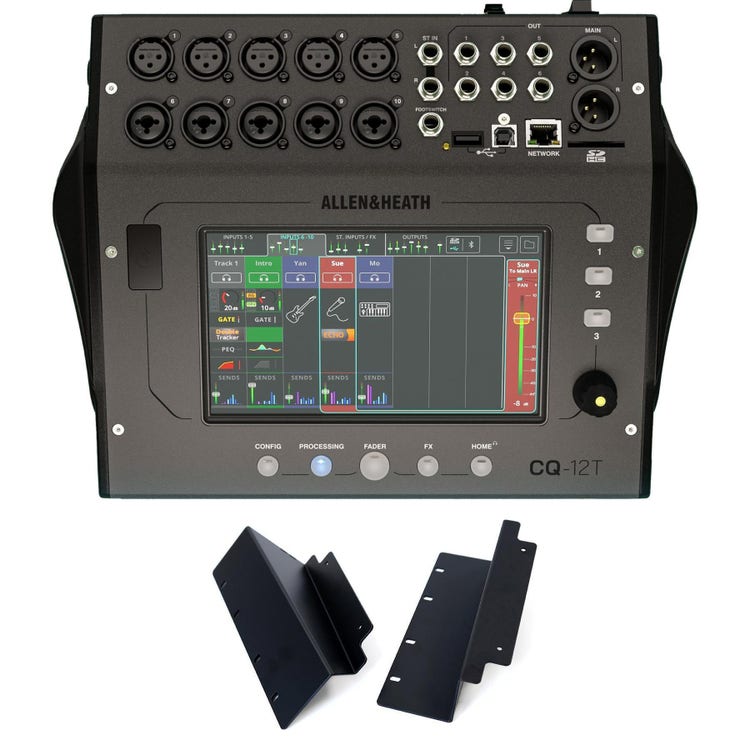 Allen and Heath Qu-Pac Rackmountable Digital Mixer with Touchscreen Control