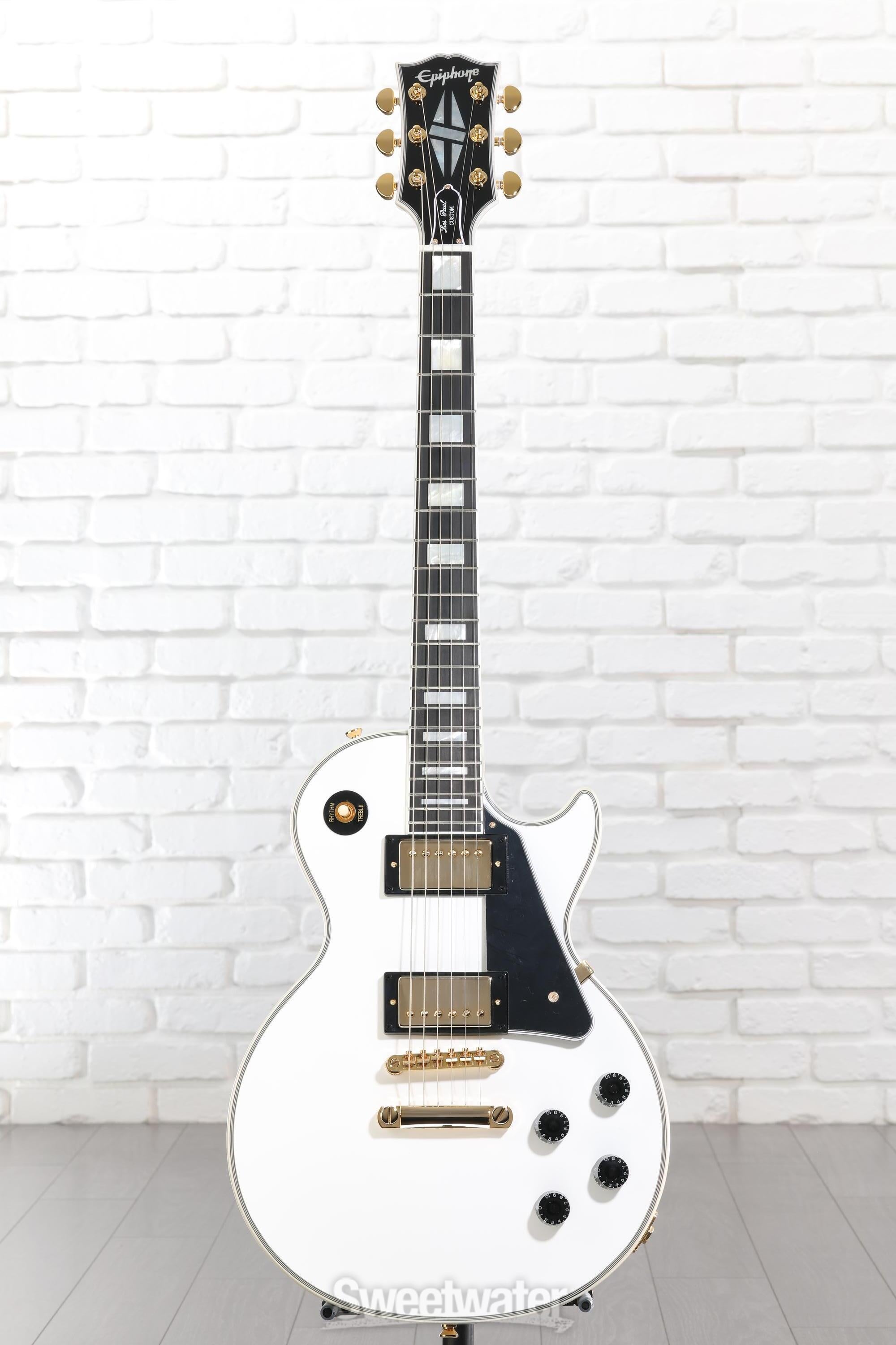 Epiphone Inspired by Gibson Custom Les Paul Custom Electric Guitar