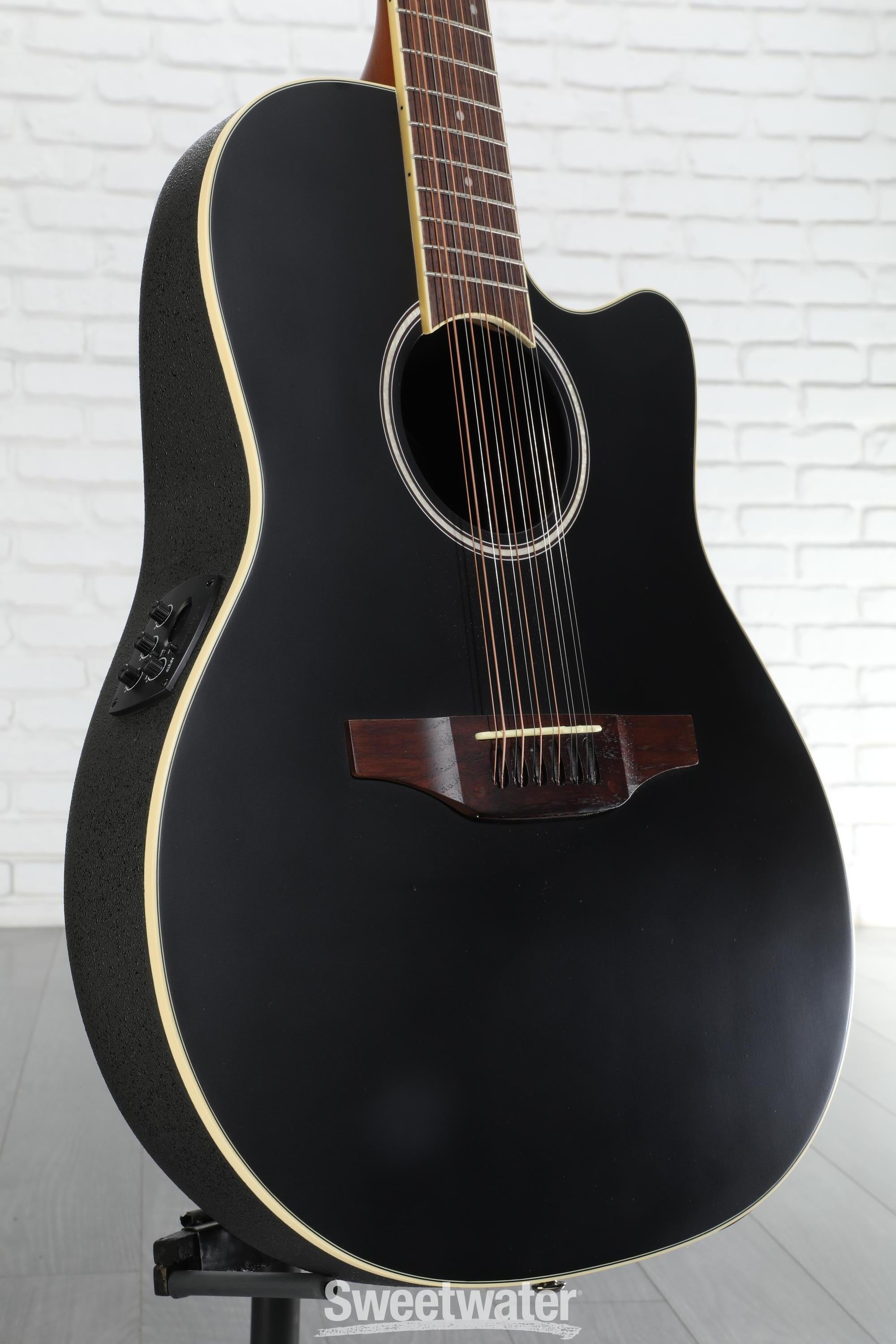 ギター OVATIONApplause E-AcousticGuitar AB24-5S Ovation Applause AB24-5S Mid-Depth Acoustic-Electric Guitar
