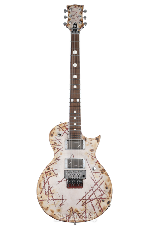 ESP E-II Richard Z. Kruspe Signature RZK-II - Burnt