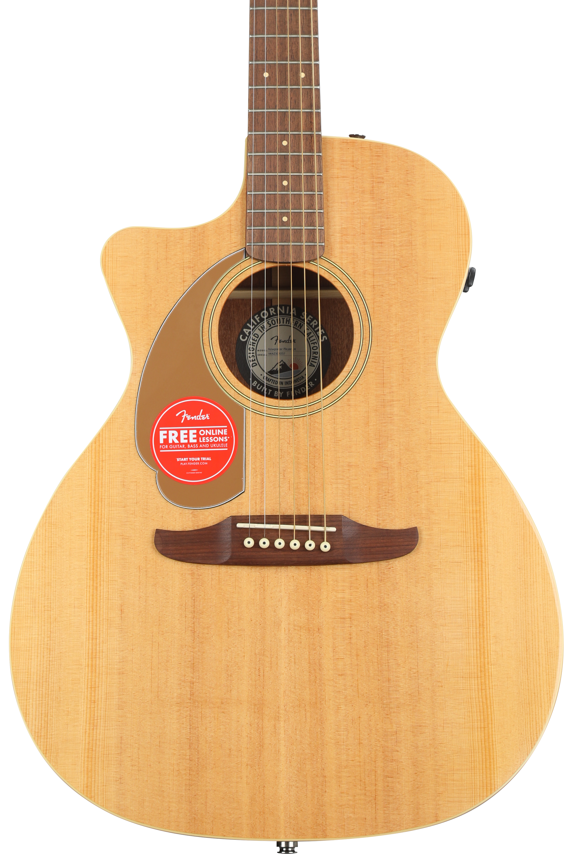 ギター Fender Acoustic Guitar Newporter Player Fender Newporter Player Limited-Edition Acoustic-Electric Guitar