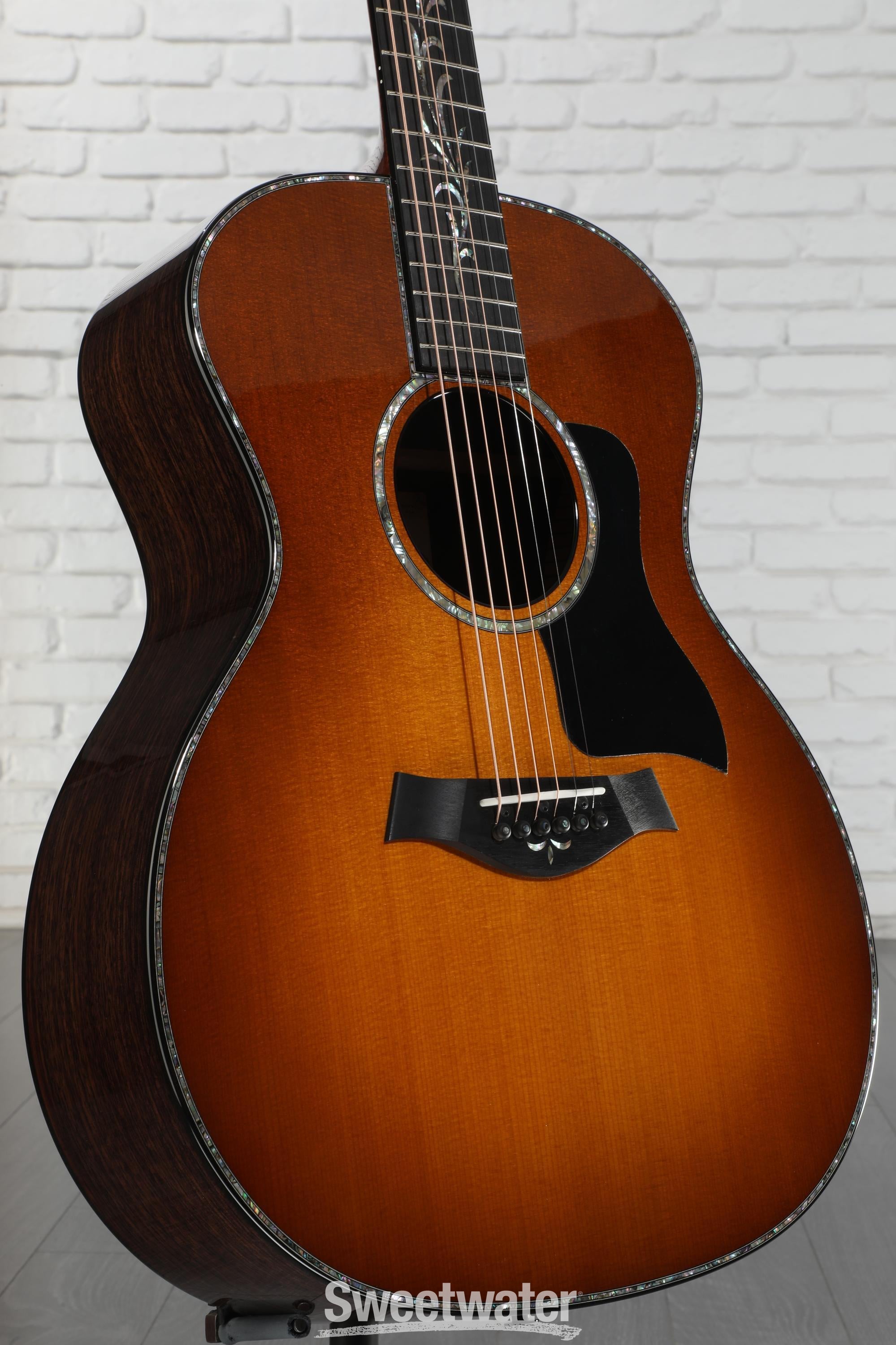 Photo of Taylor Custom Sweetwater Hand-selected Grand Auditorium Acoustic-electric Guitar - Honey Sunburst