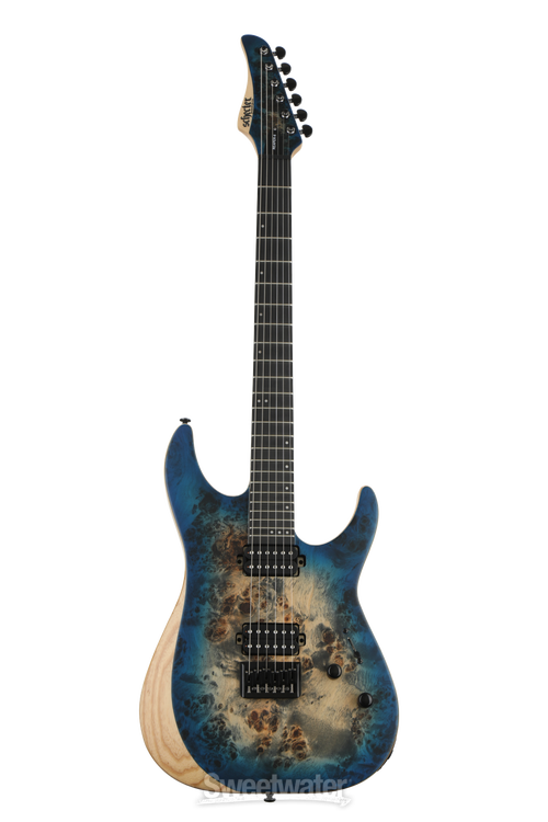 Schecter Reaper-6 - Satin Sky Burst | Sweetwater