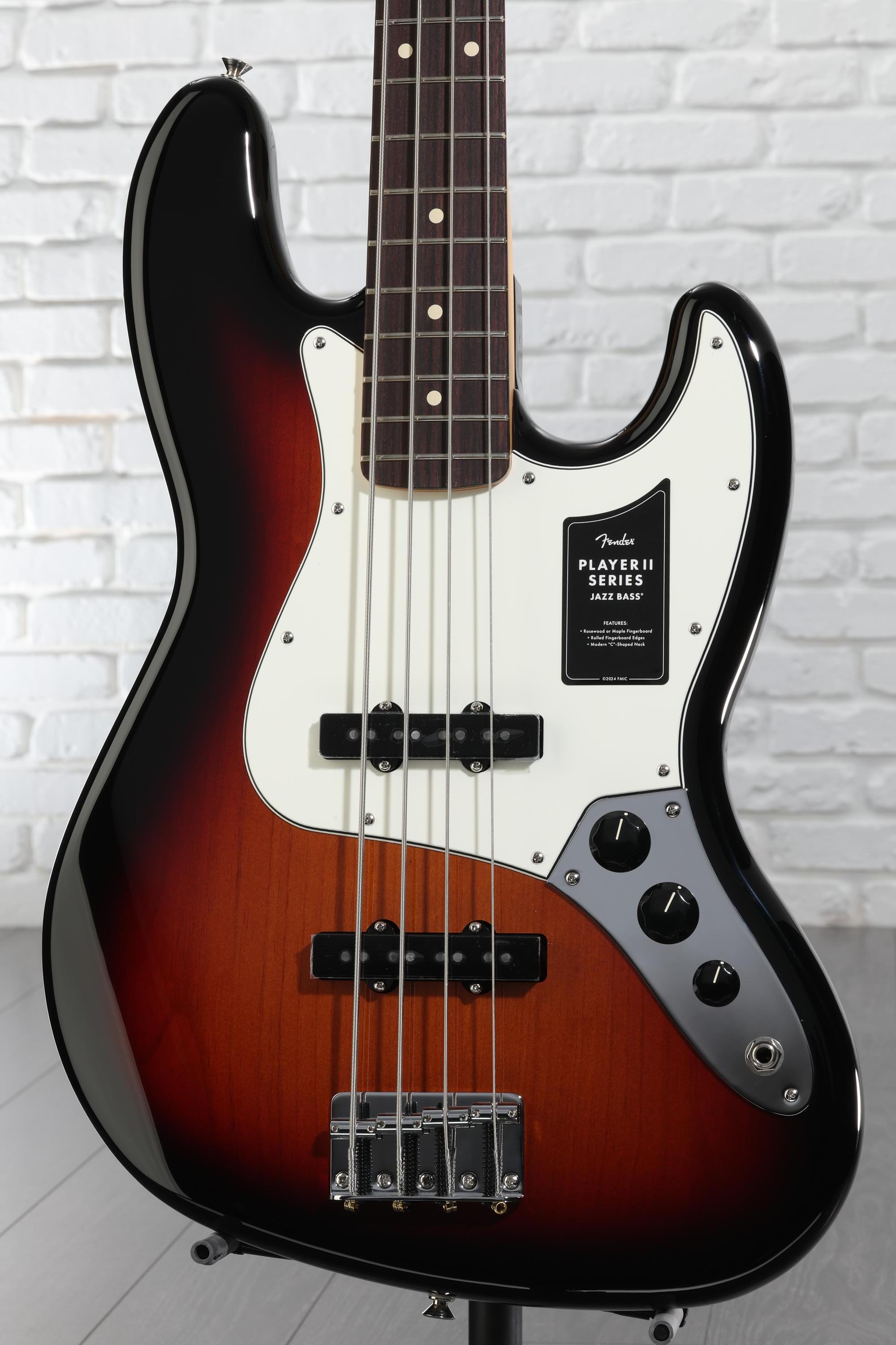 Fender Player II Jazz Bass - 3-color Sunburst with Rosewood