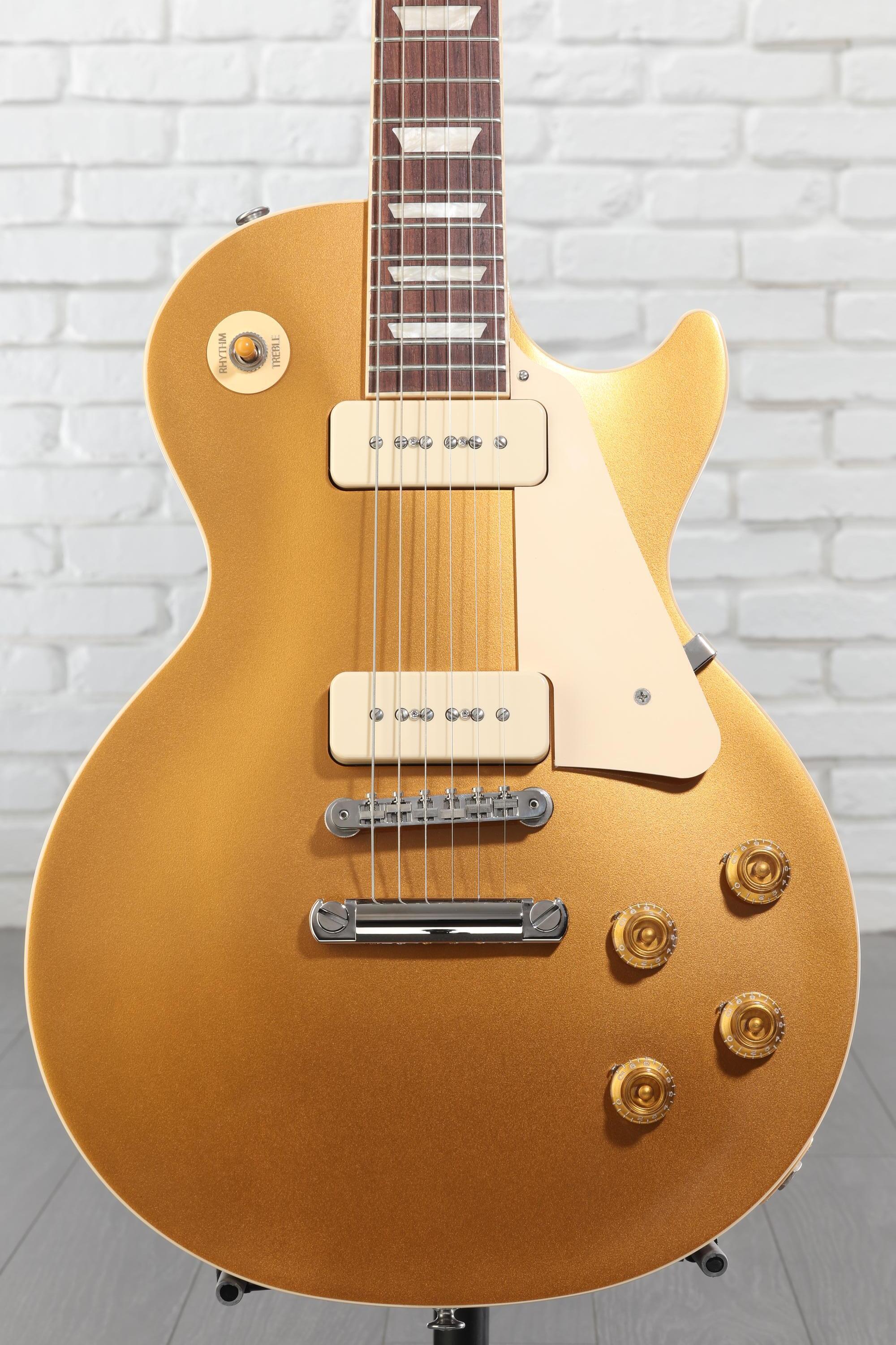 Gibson Les Paul Standard　50s P-90　 Gold Les Paul Standard 50's P-90 - Gold Top – Dave's Guitar Shop