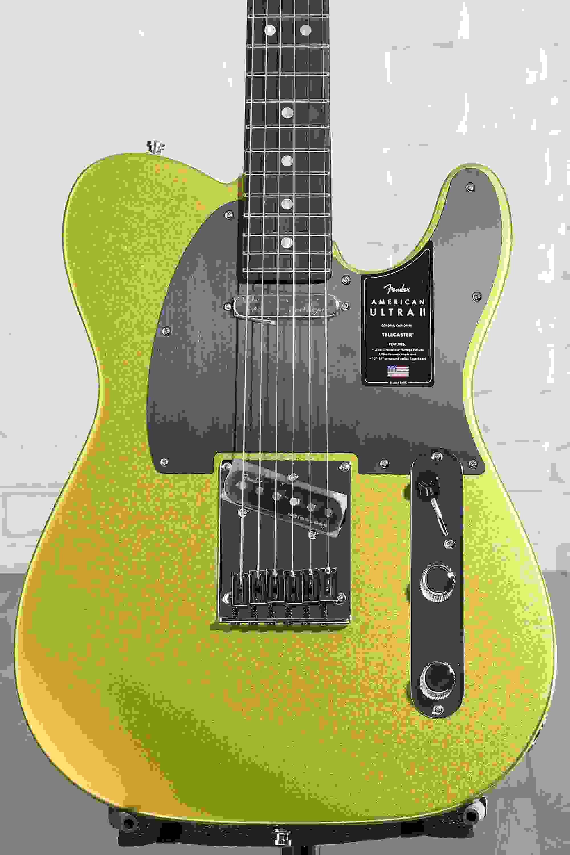 Fender American Ultra II Telecaster Electric Guitar - Solar Flare, Ebony Fingerboard