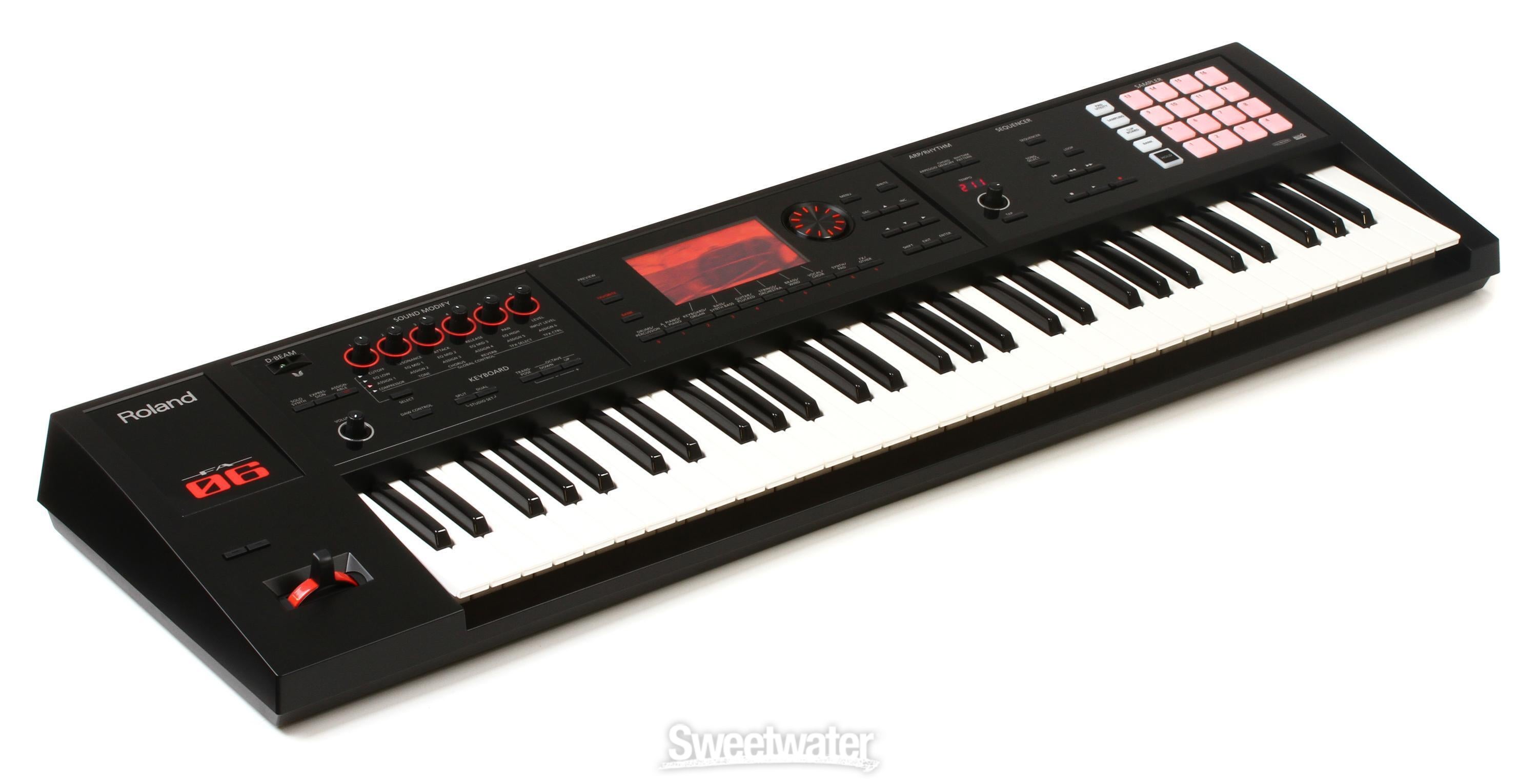 Roland FA-06 61-key Music Workstation | Sweetwater