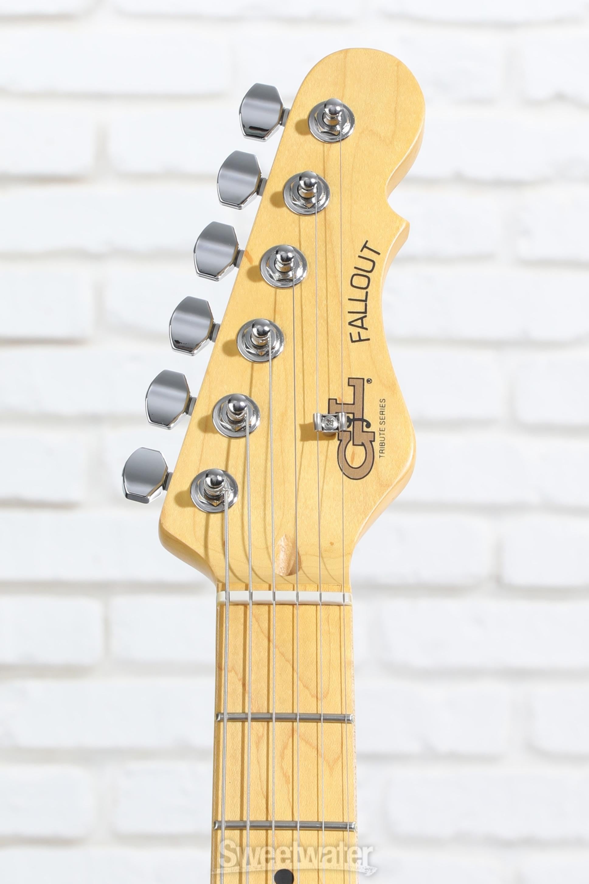 G&L Tribute Fallout Electric Guitar - Sonic Blue | Sweetwater