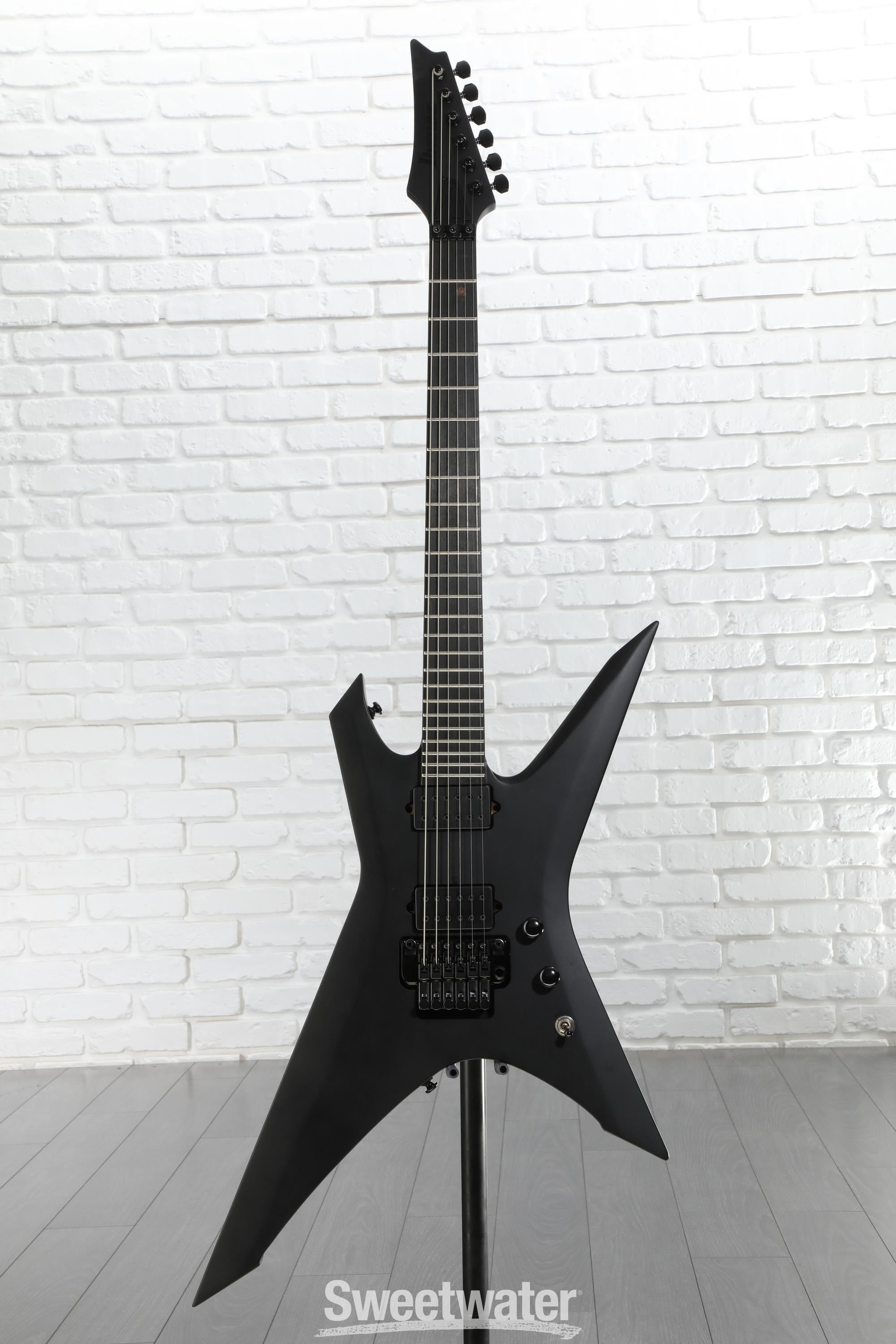 Ibanez Iron Label Xiphos - Black Flat | Sweetwater