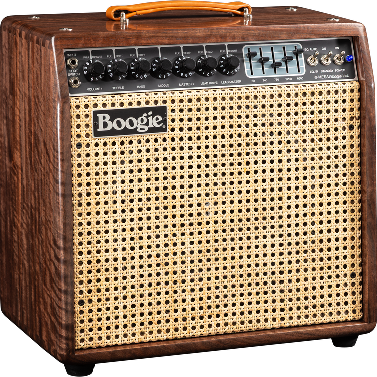 Mesa/Boogie Mark IIC+ 75-watt 1 x 12-inch Combo Amplifier - Walnut Cabinet, Wicker Grille