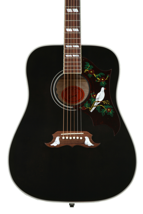 Gibson Acoustic Dove - Trans Ebony | Sweetwater