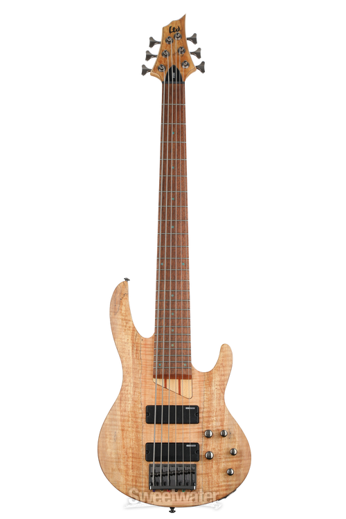 ESP LTD B-206SM 6-String Bass Natural Satin