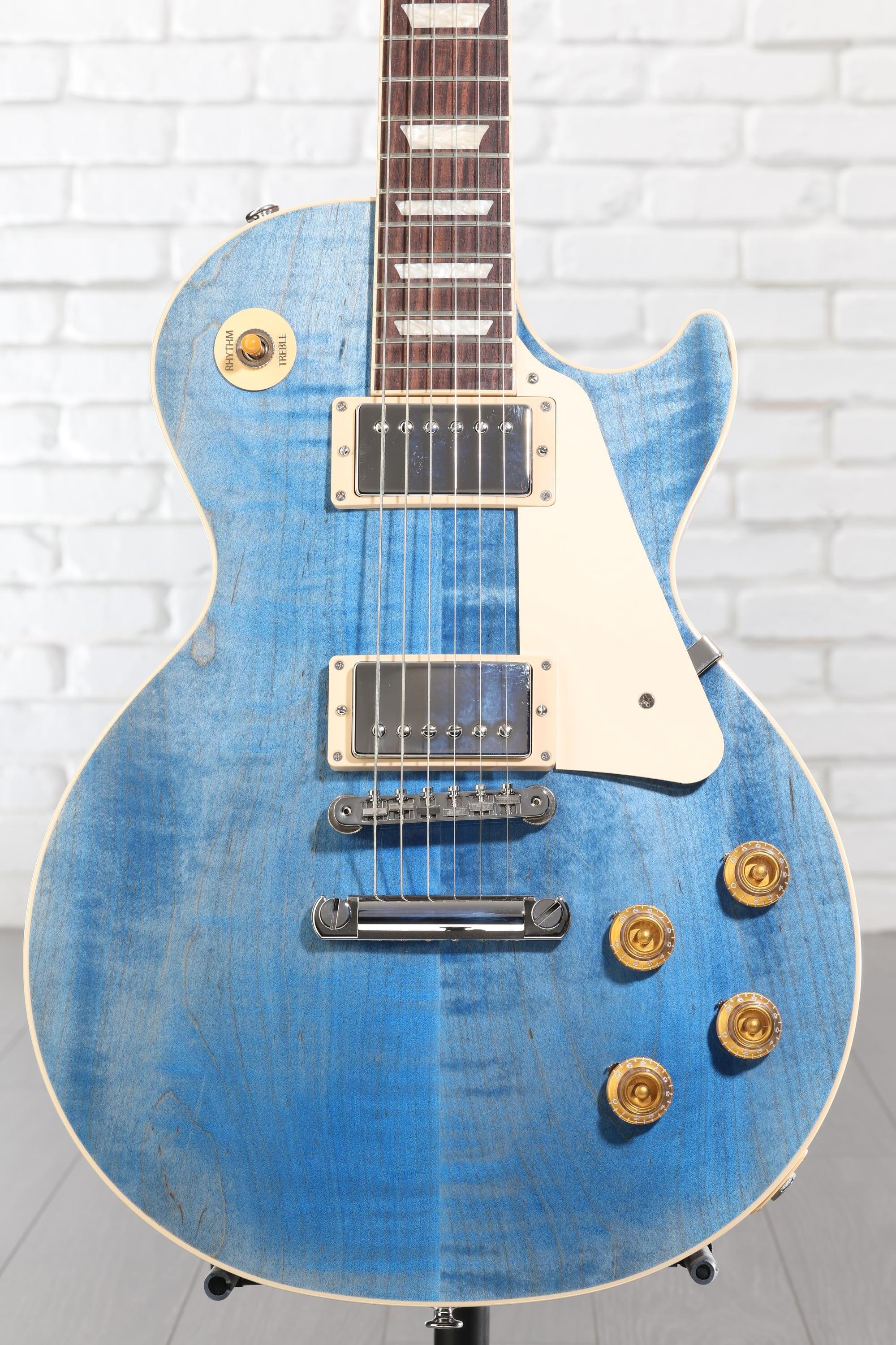 Gibson Les Paul Standard '50s Figured Top Electric Guitar - Ocean