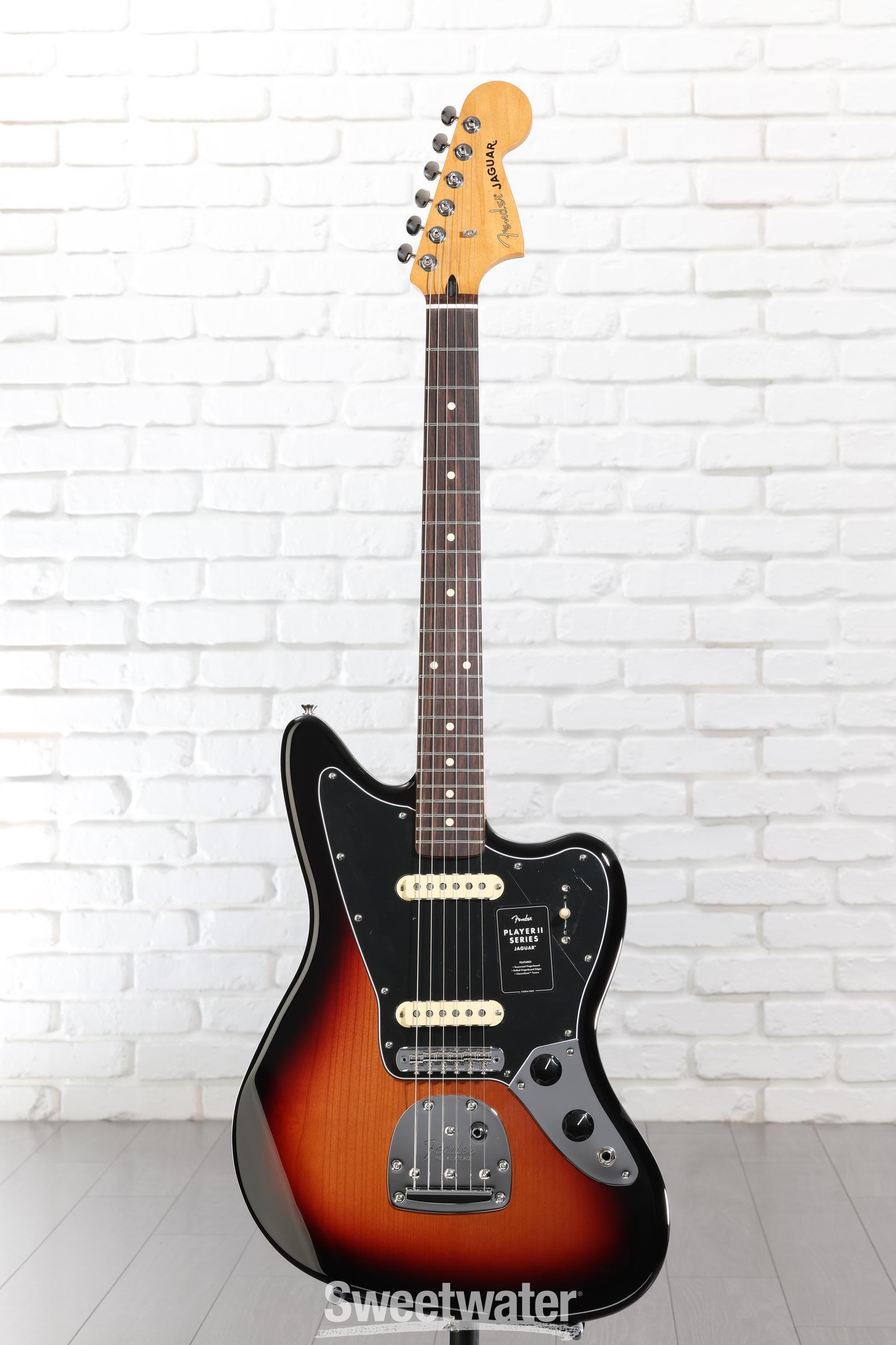 Fender Player II Jaguar Electric Guitar - 3-color Sunburst
