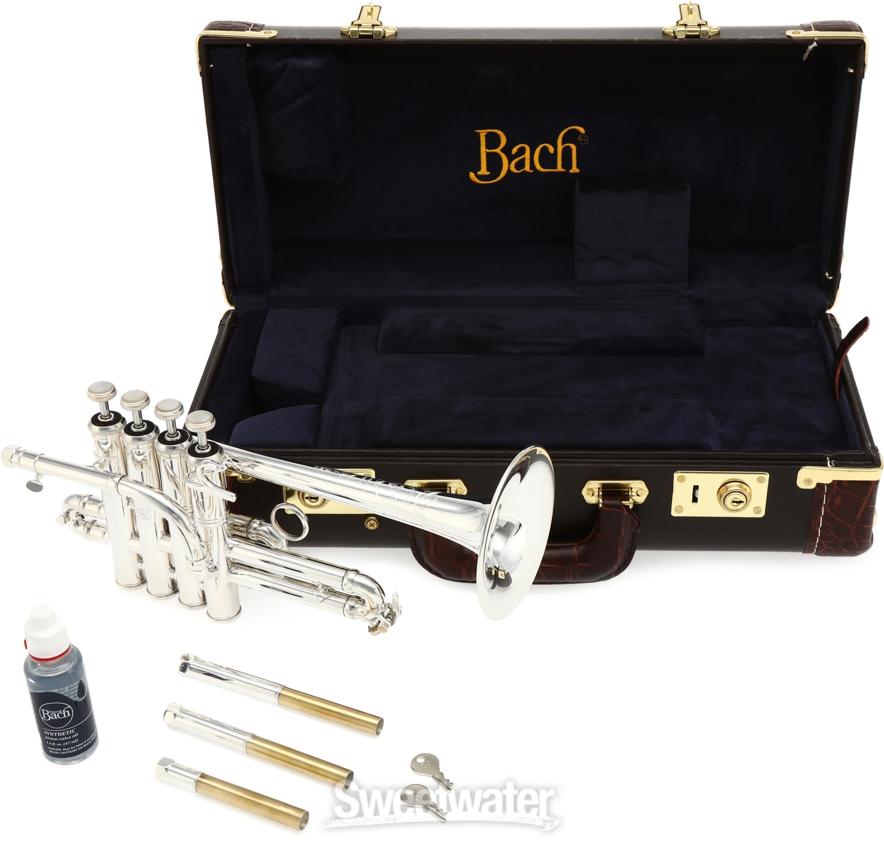 Bach AP190S Artisan Pro Bb/A Stradivarius Piccolo Trumpet - Silver