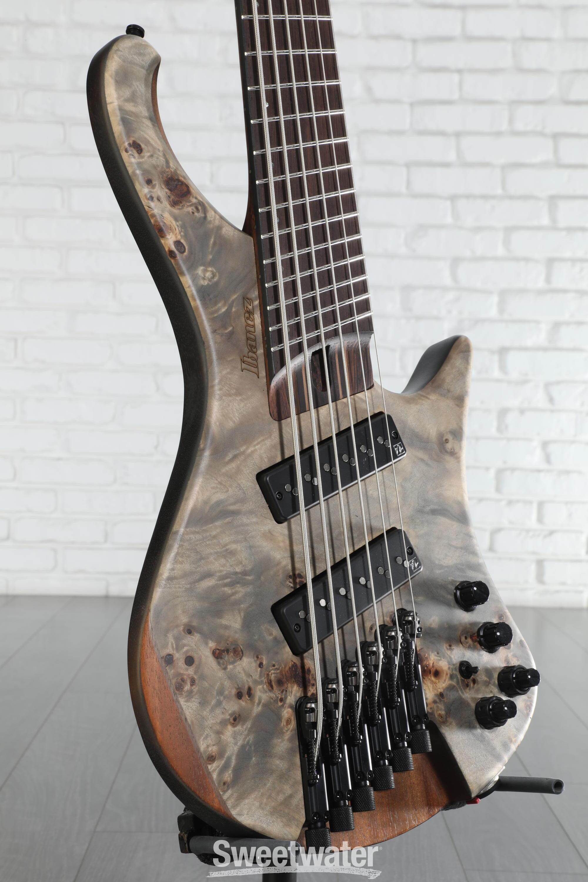 Ibanez Bass Workshop EHB1506MS Bass Guitar - Black Ice Flat