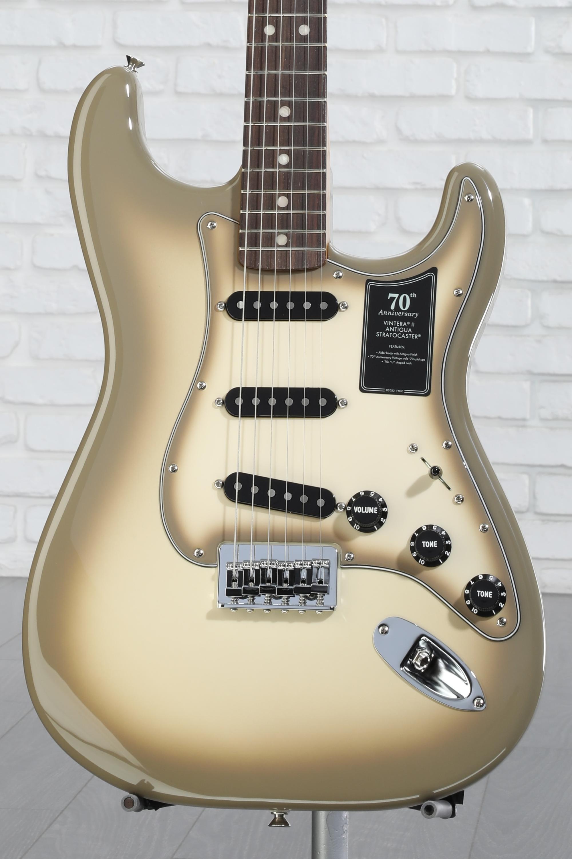 Fender 70th-anniversary Vintera II Antigua Stratocaster Electric