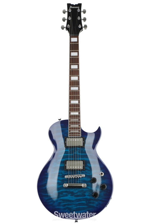 Ibanez ART Standard ART120QA Electric Guitar - Transparent Blue 