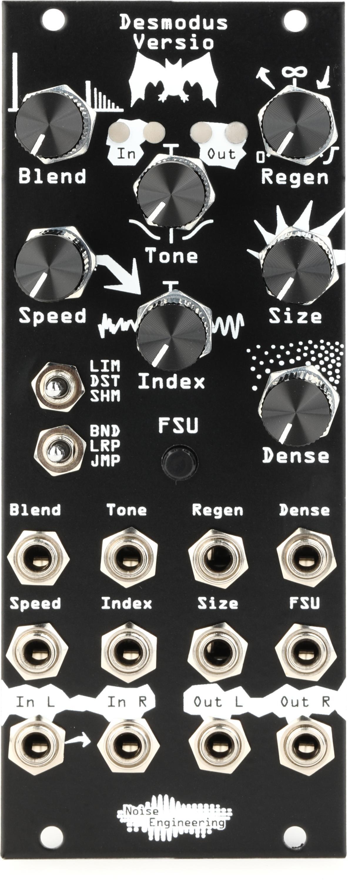 Noise Engineering Desmodus Versio Stereo Reverb Generator Eurorack