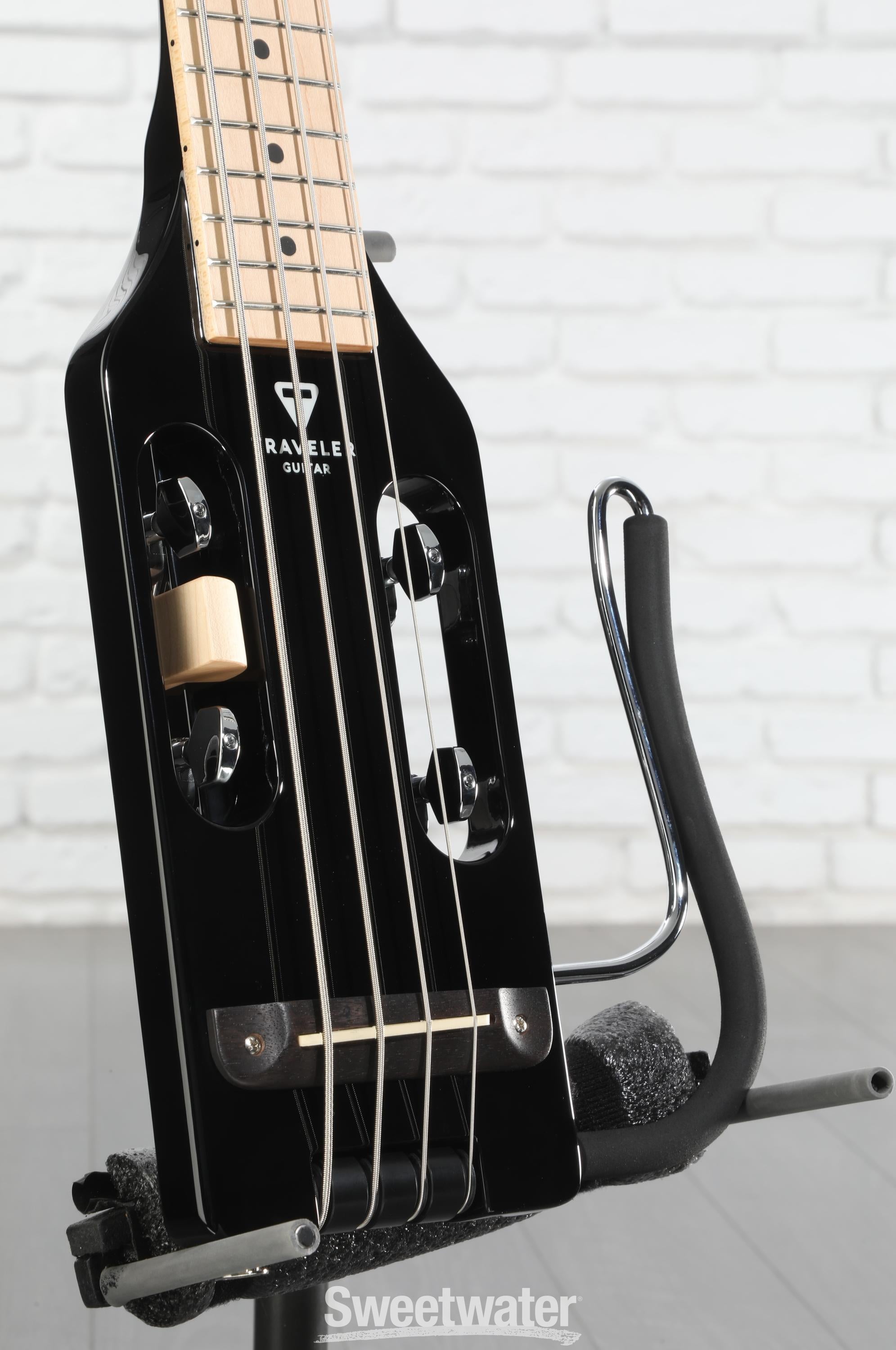 Traveler Guitar Ultra-Light Bass Guitar - Gloss Black